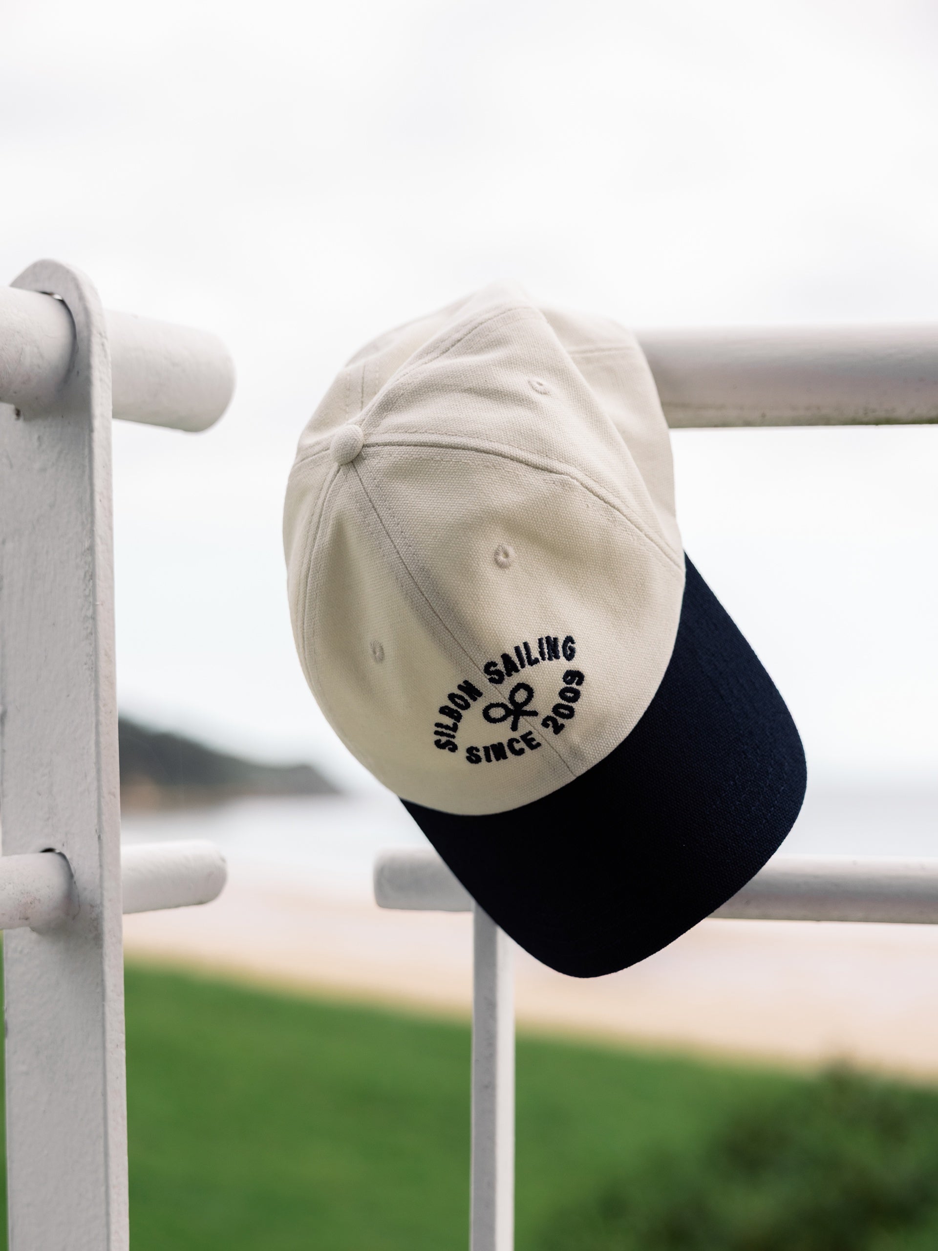 Casquette Silbon Sailing bleu marine