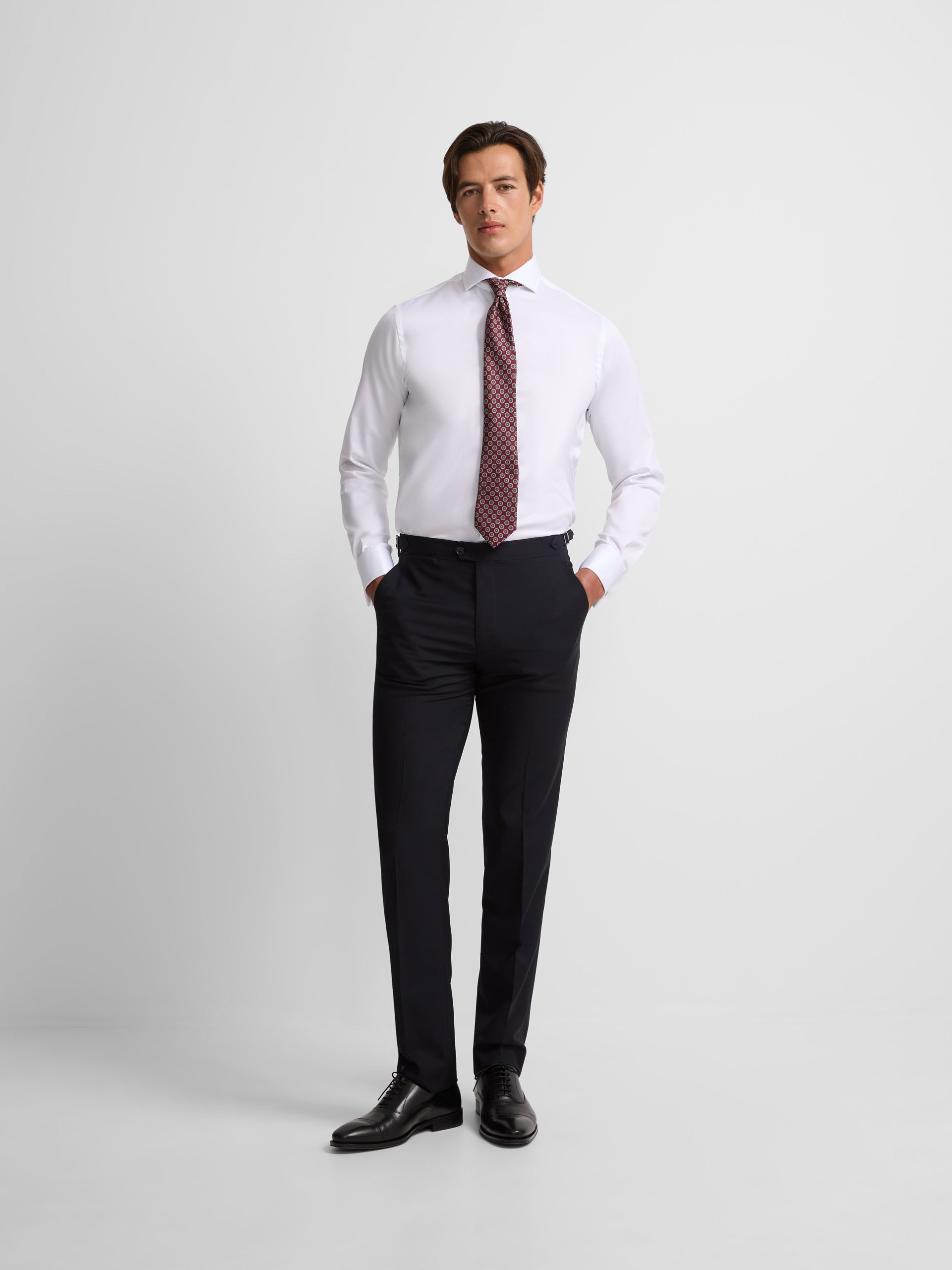 Pantalon chaque stretch bleu marine