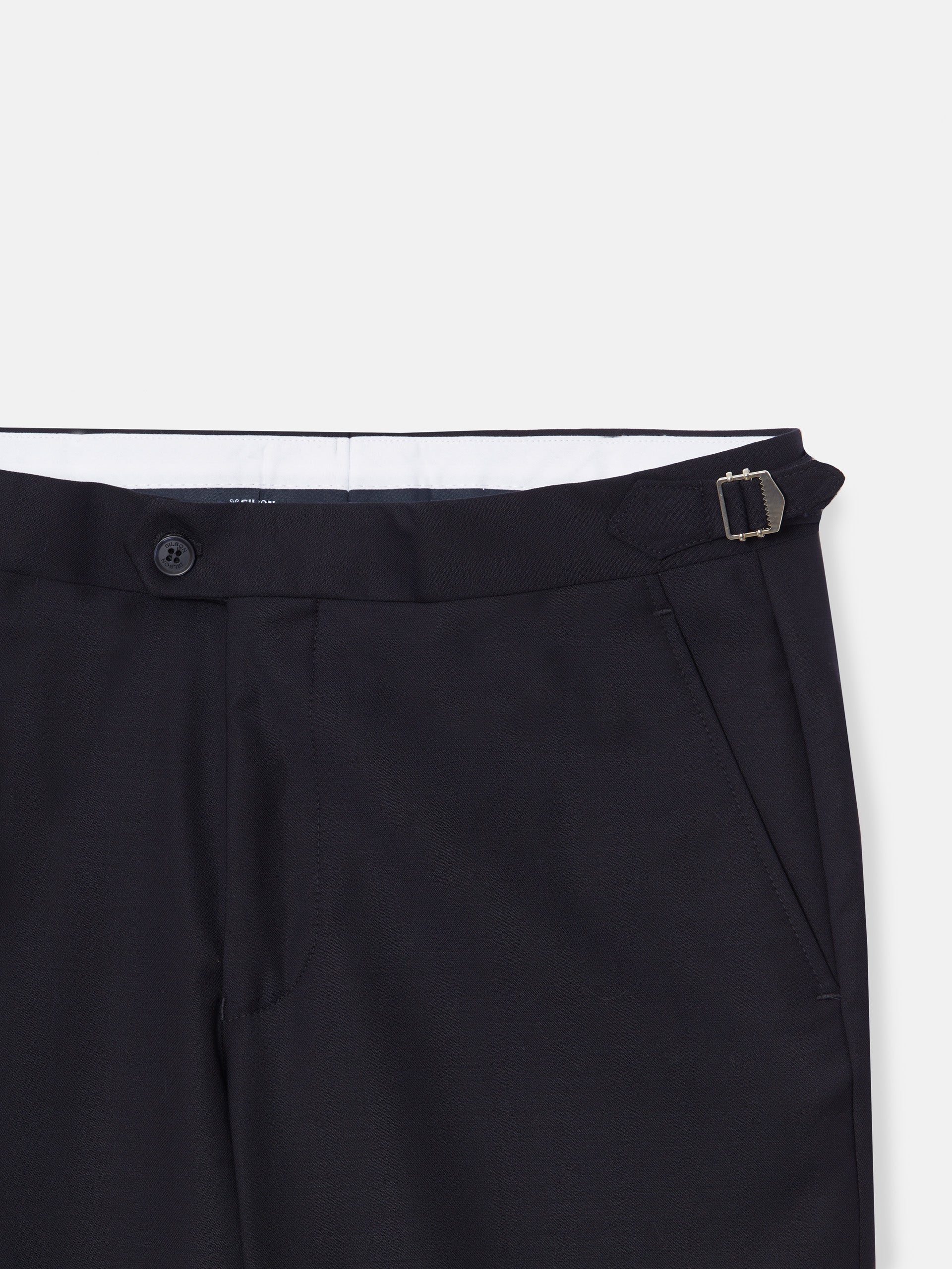 Pantalon chaque stretch bleu marine