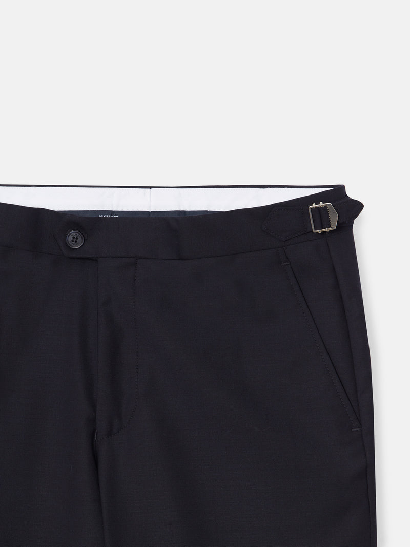 Pantalon chaque stretch azul marino