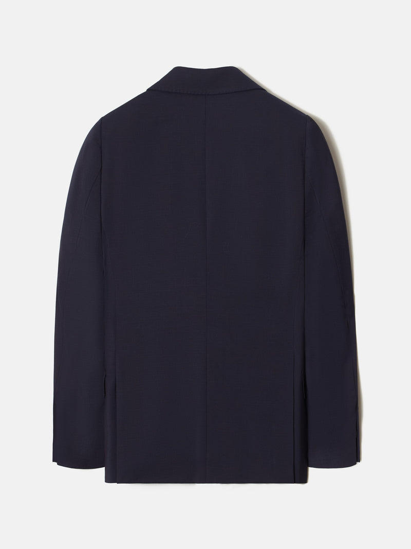 Veste de costume stretch naturel bleu clair