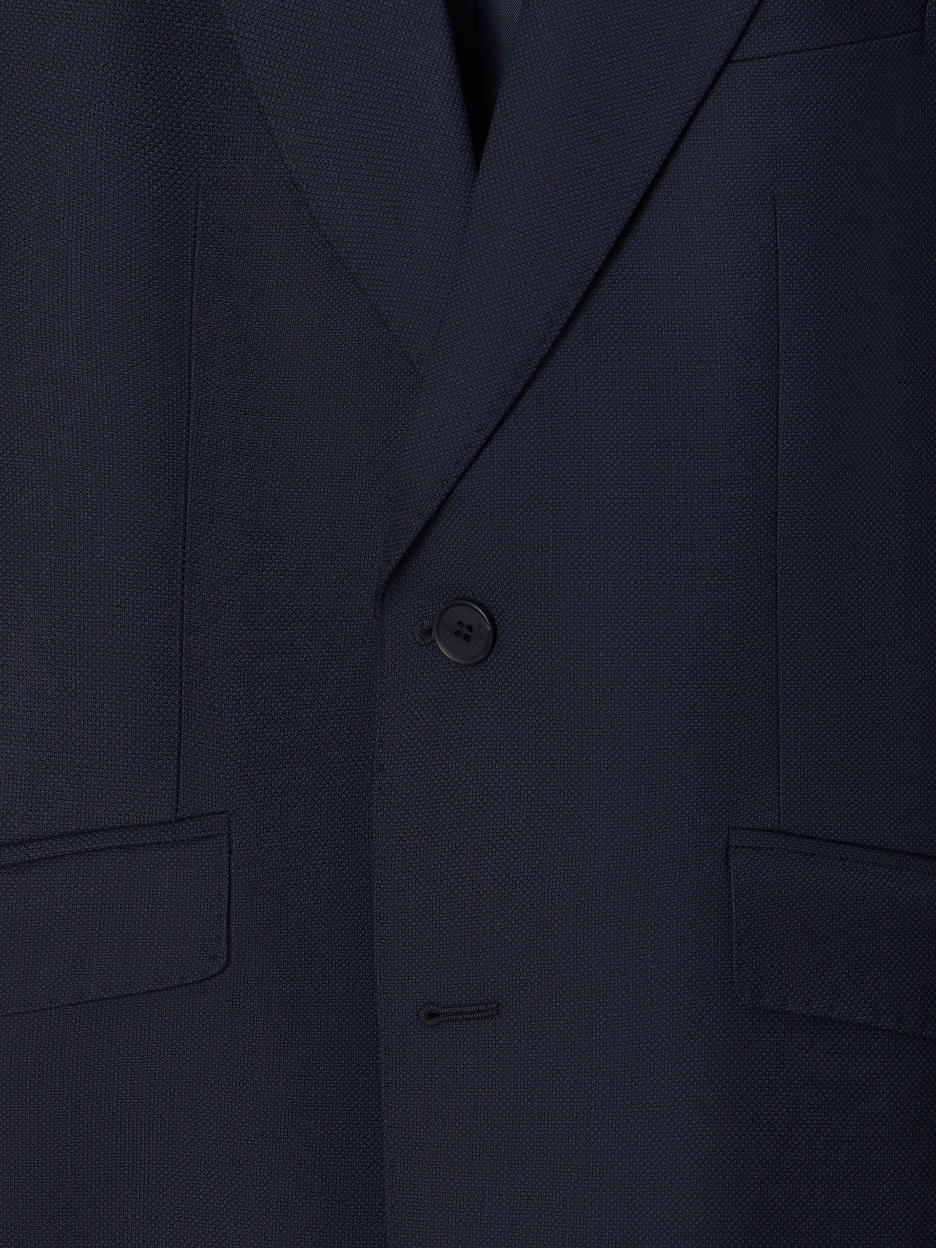 Americana suit ojo de perdiz navy