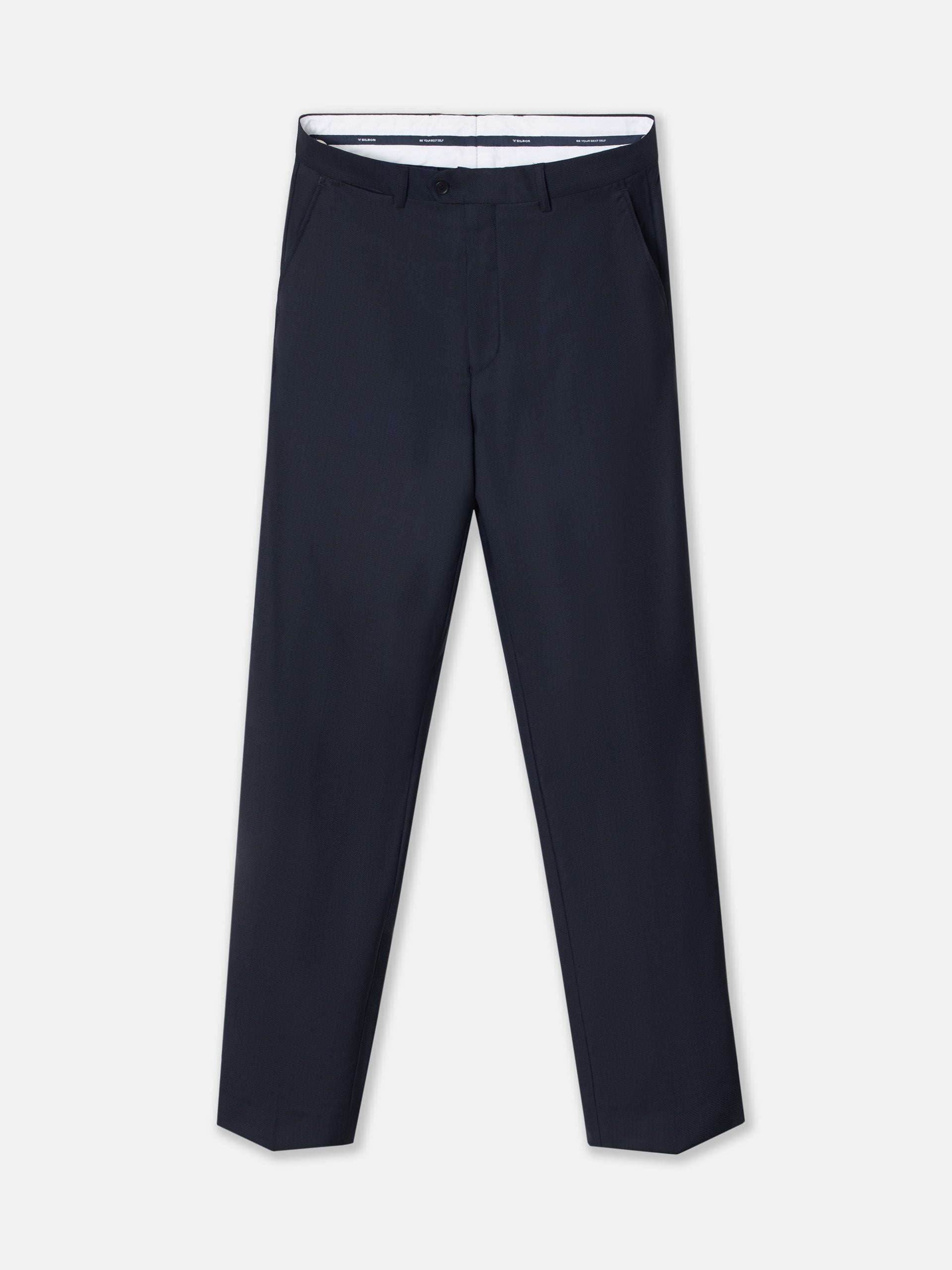 Pantalon suit ojo de perdiz navy