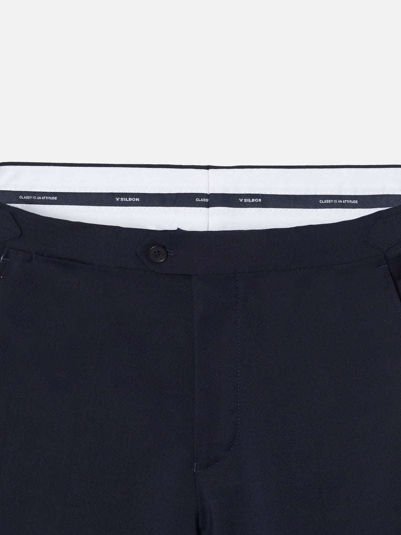 Pantalon chaque stretch azul claro