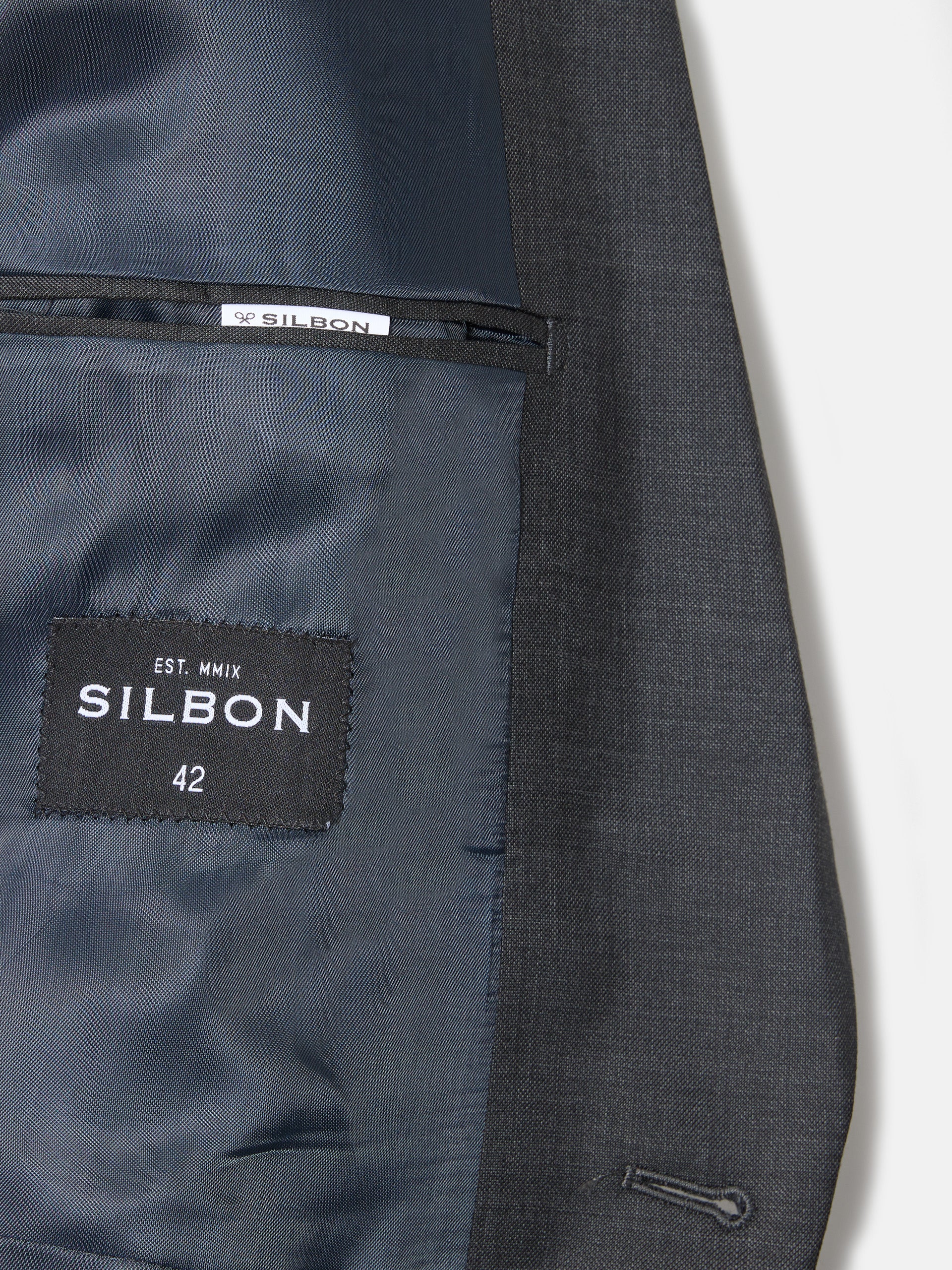 Manteau en stretch gris