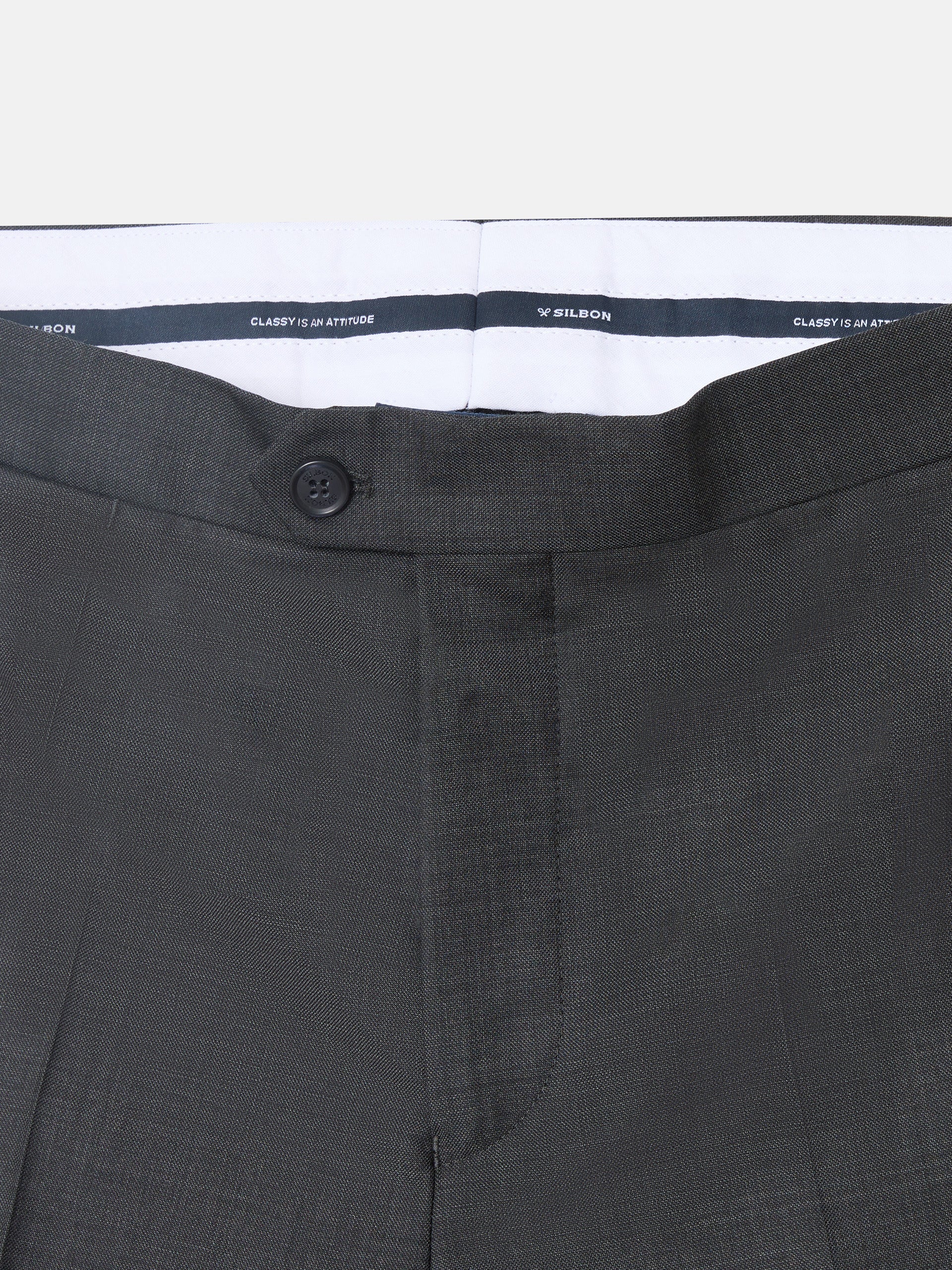 Pantalon stretch gris