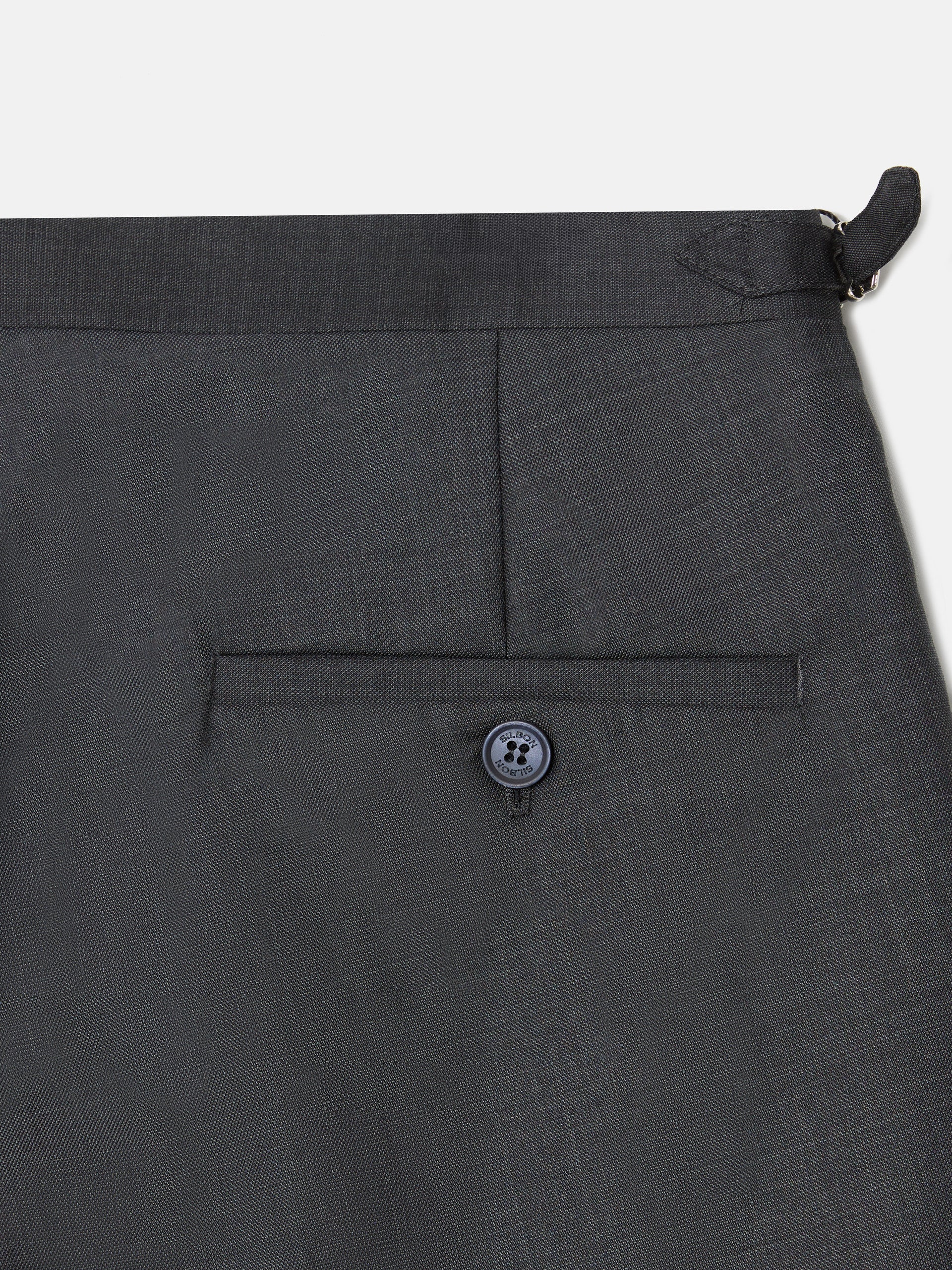 Pantalon stretch gris