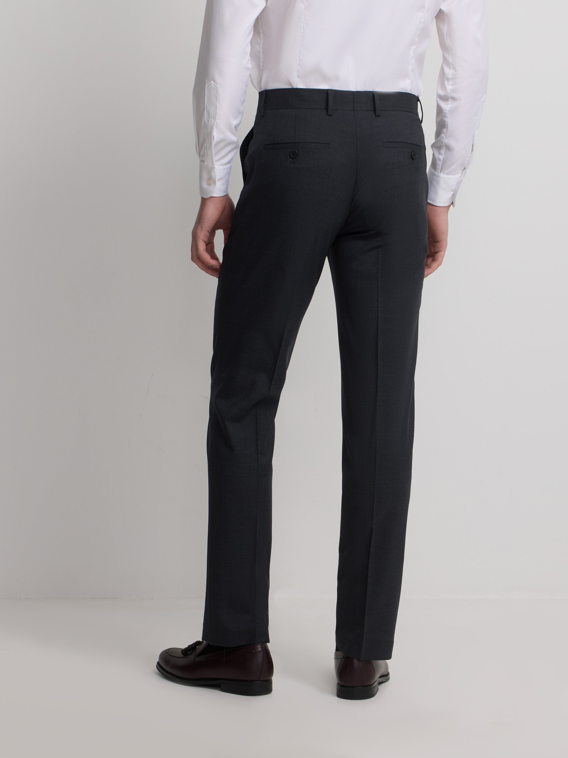 Pantalon stretch gris