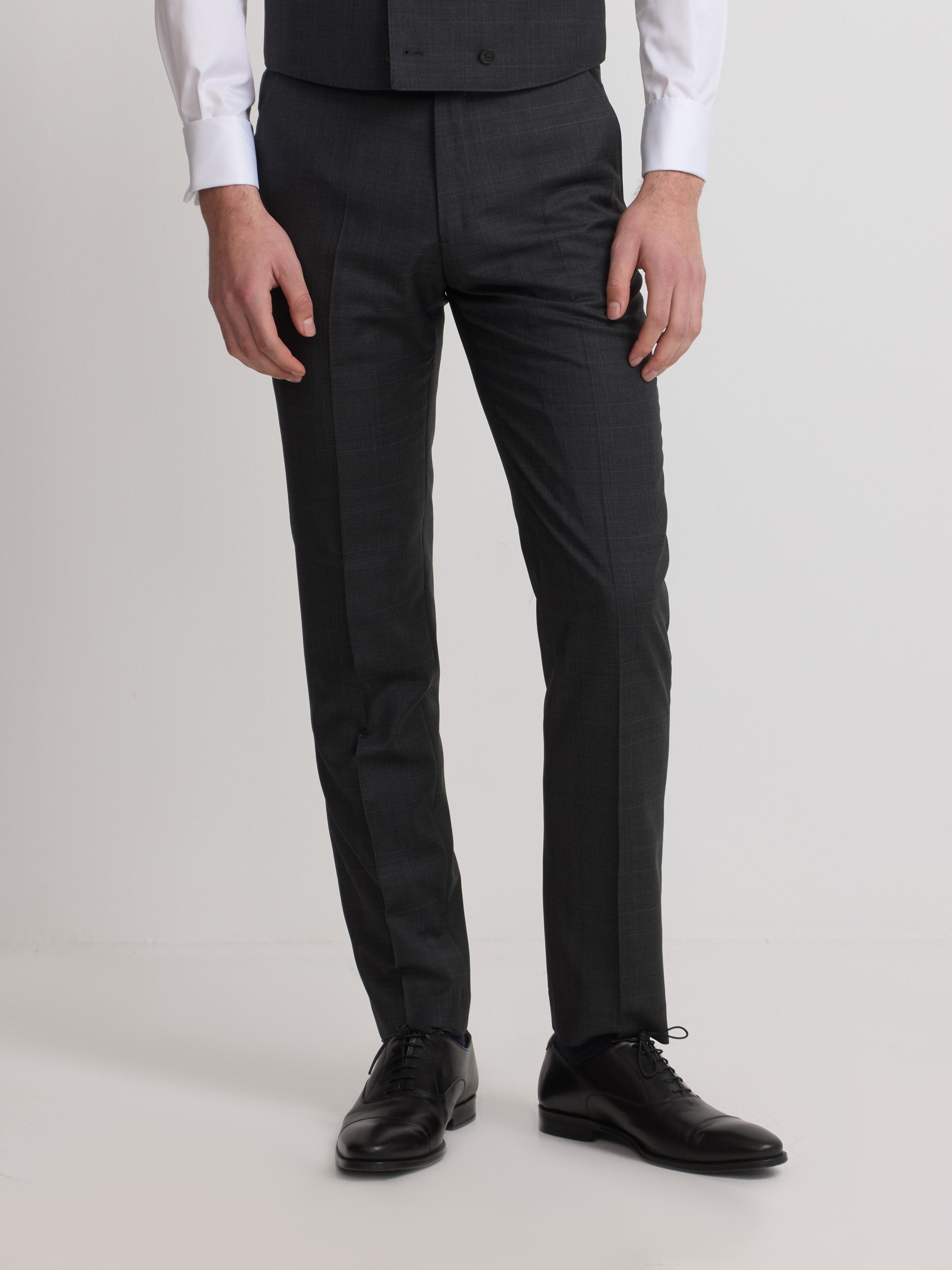 Pantalon stretch gris