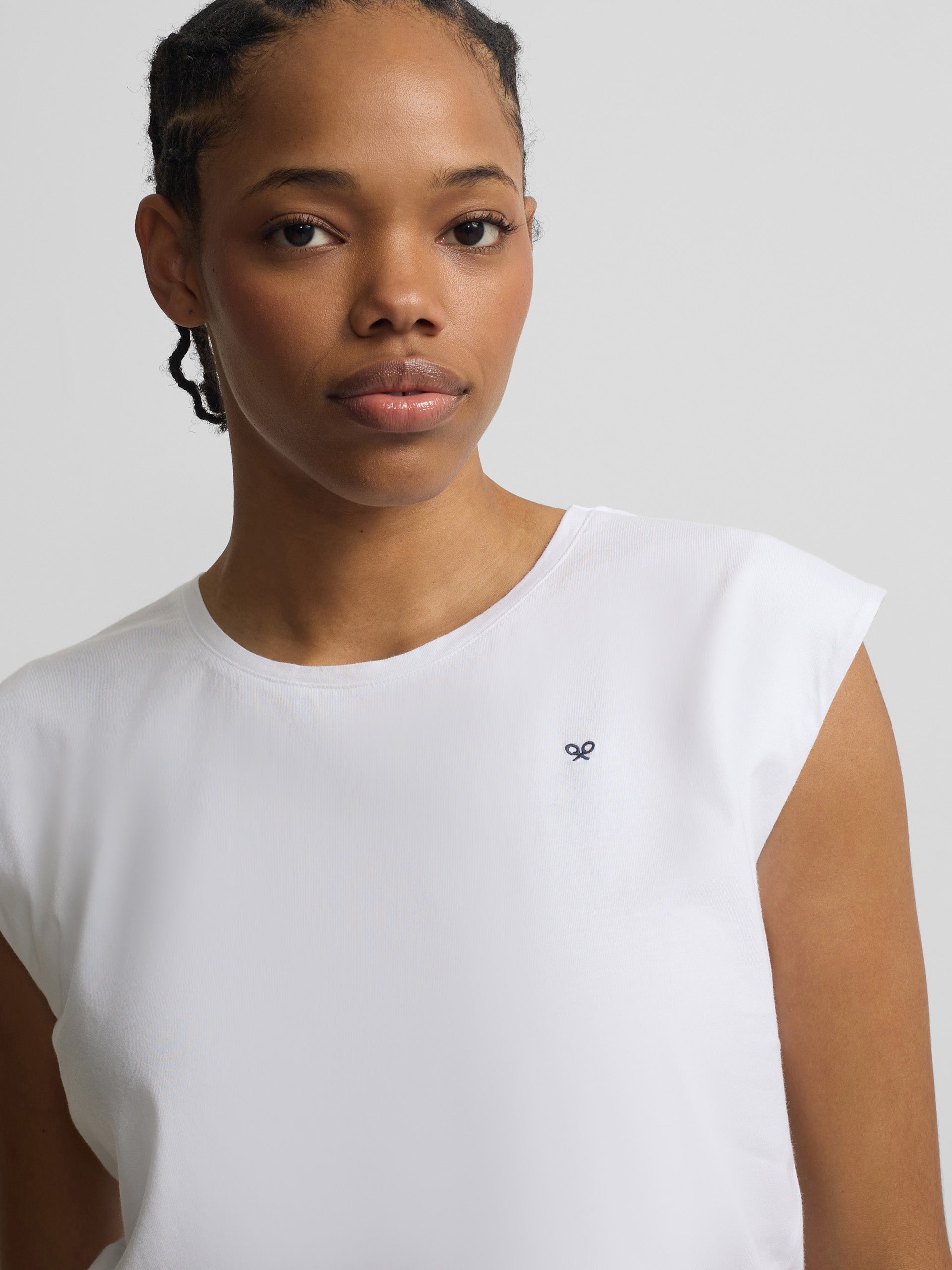 T-shirt femme sun blanche