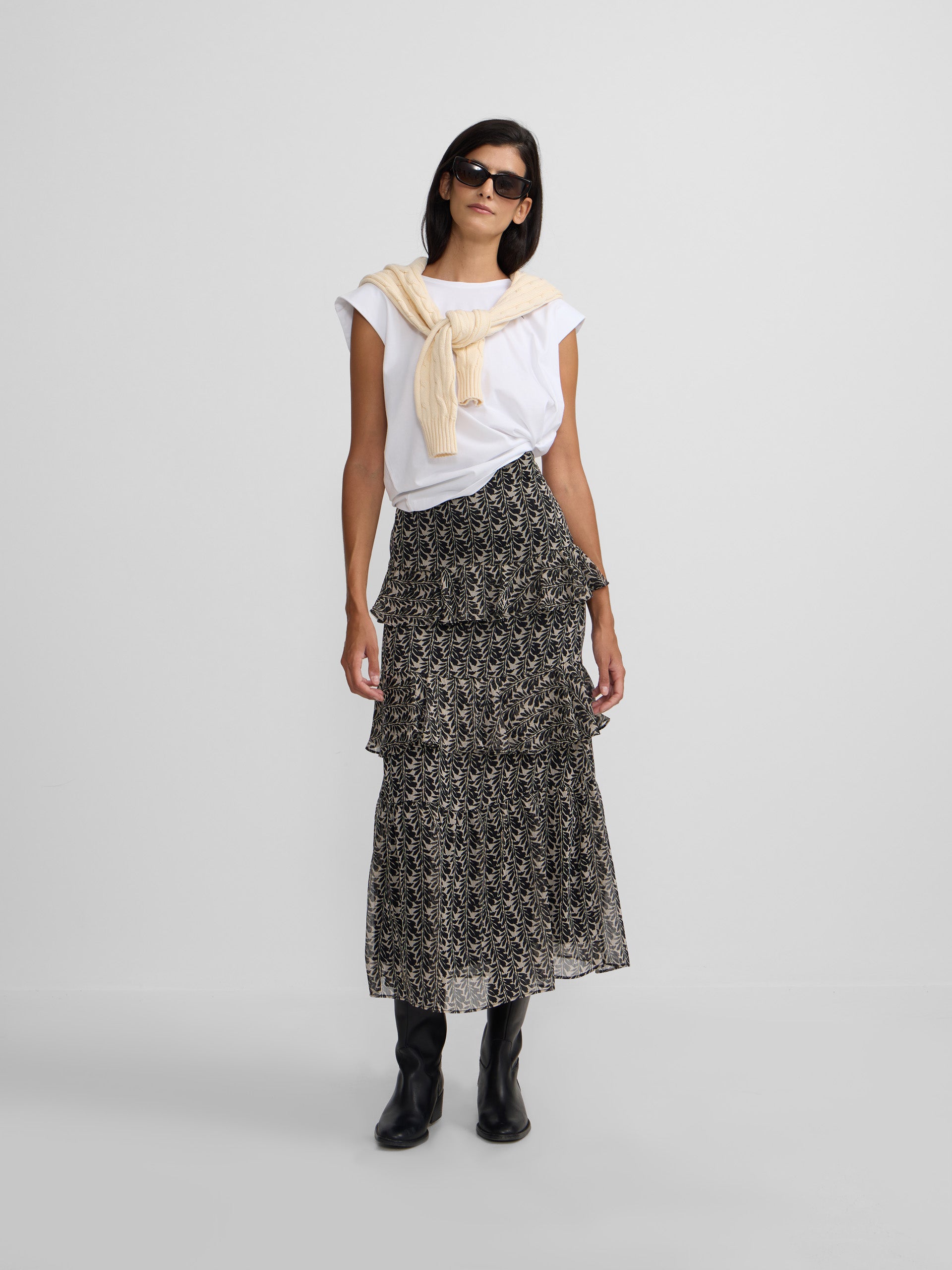 T-shirt mulher sun branca