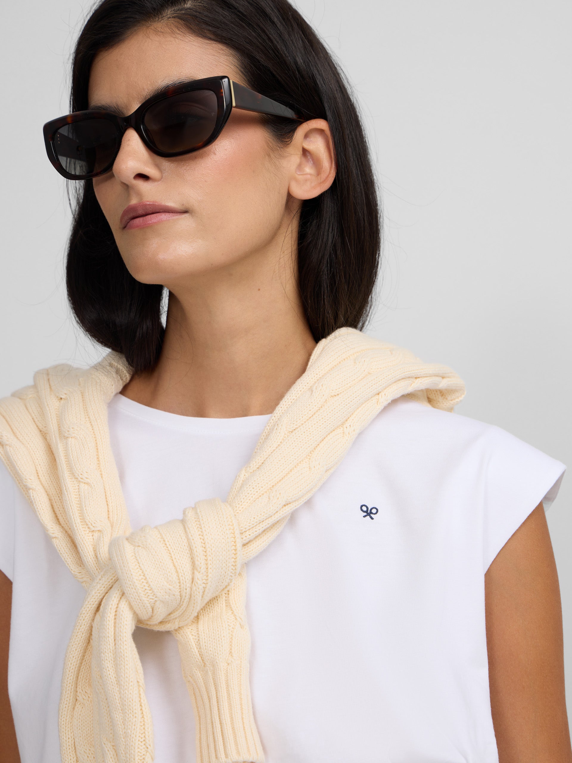 T-shirt mulher sun branca