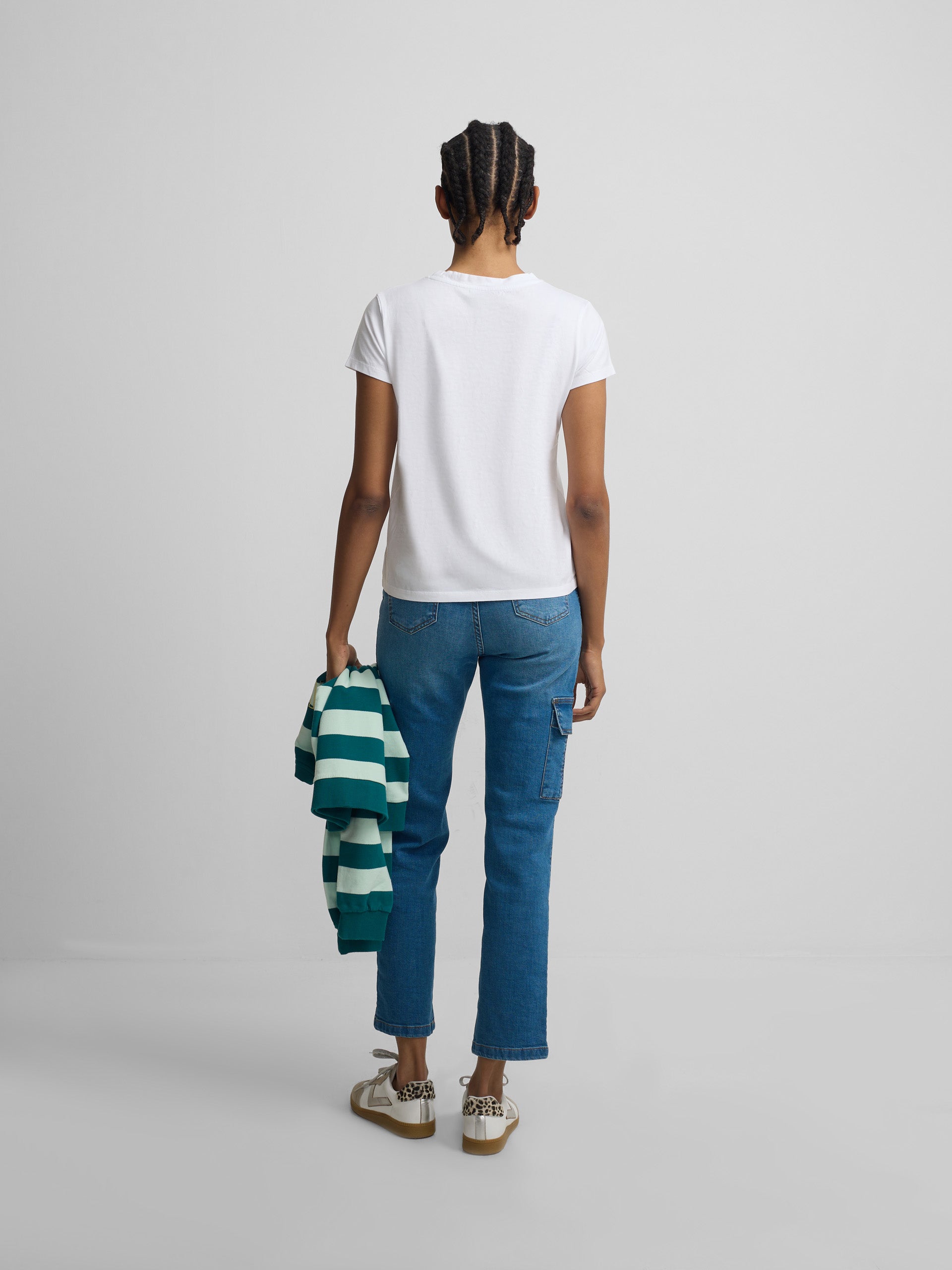 Camiseta woman clasica blanca