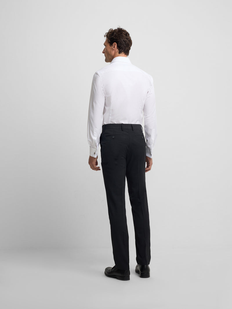 Pantalon vestir classic gris oscuro
