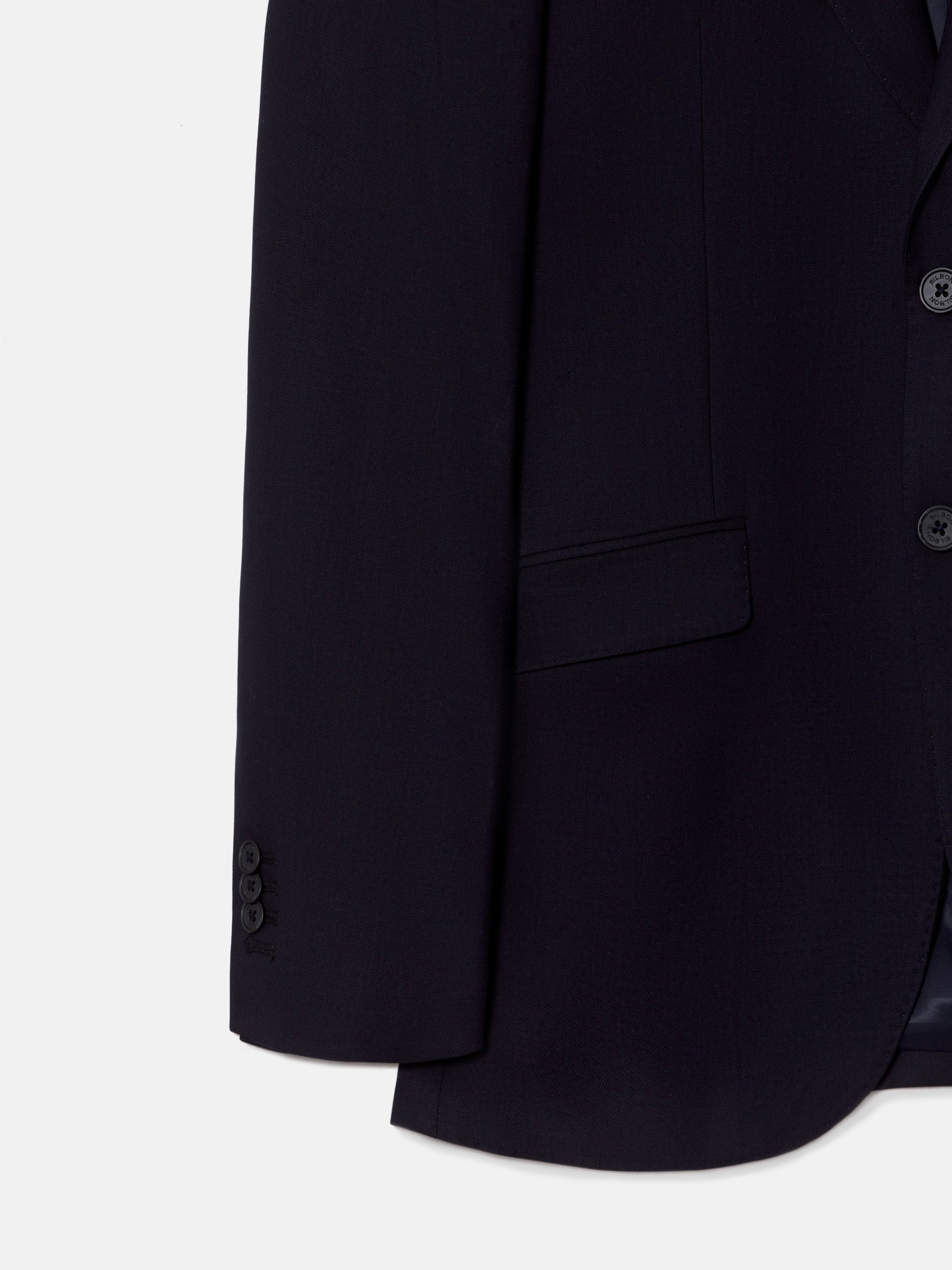 Veste de costume stretch naturelle bleu marine