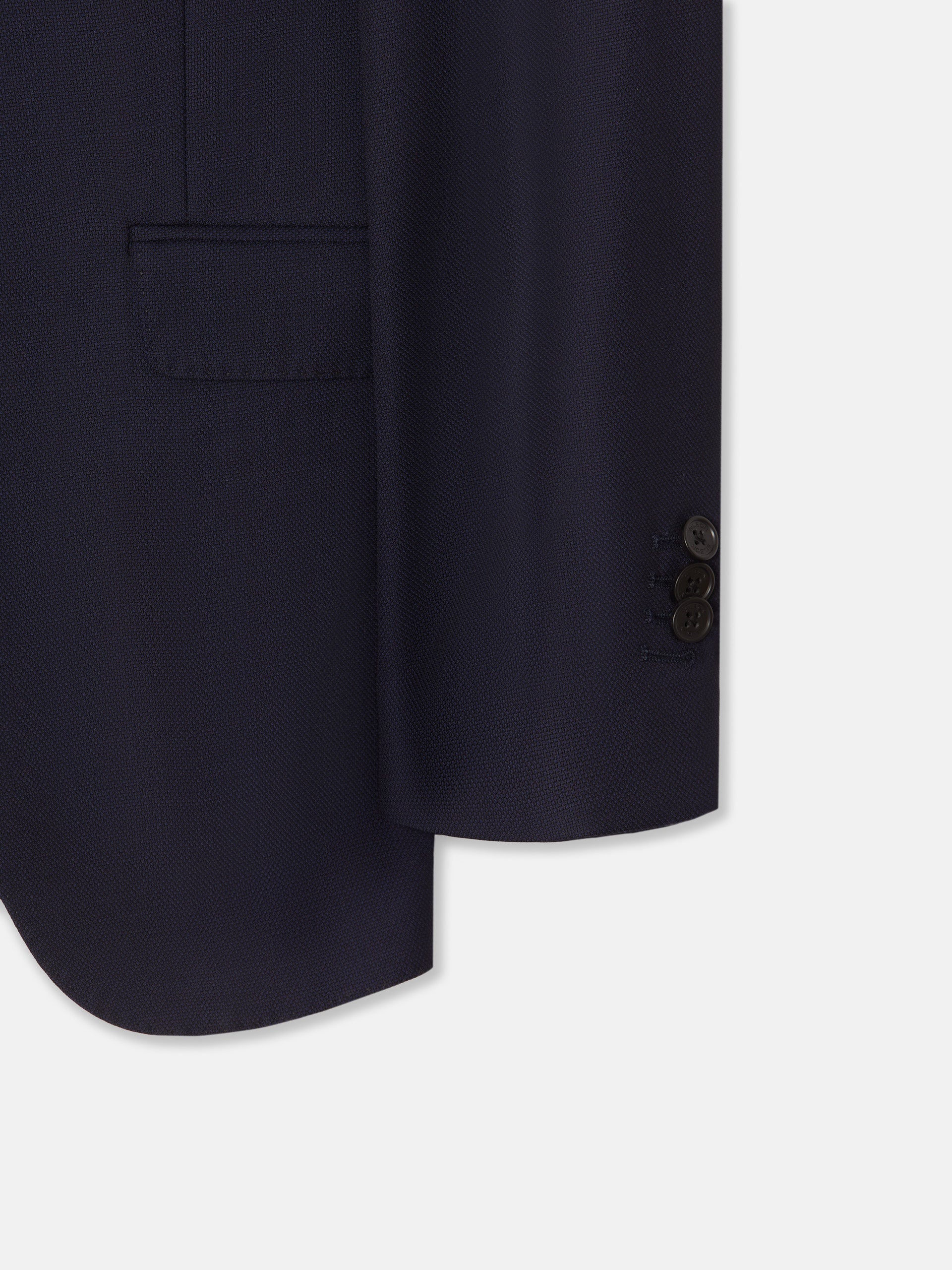 Americana traje estructura azul marino