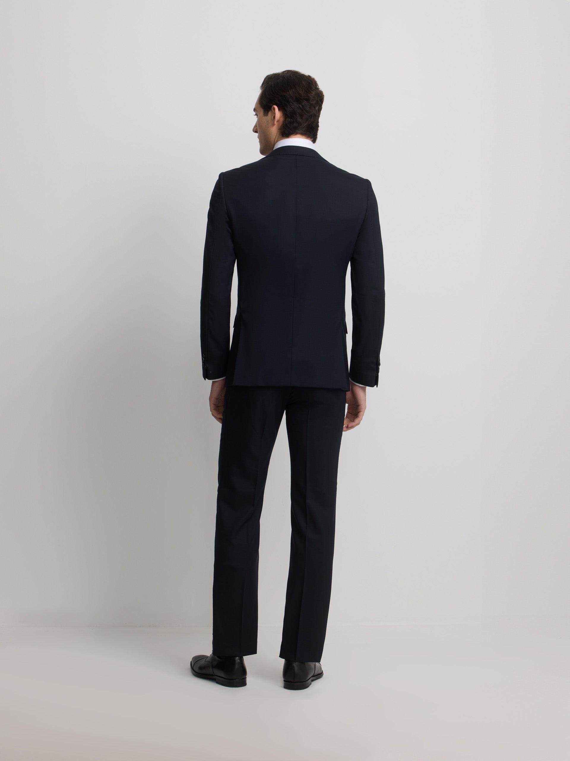 Americana traje estructura azul marino