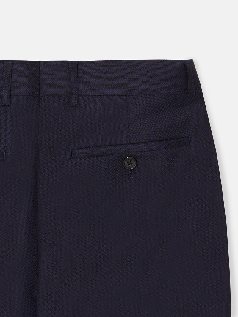 Pantalon traje estructura azul marino