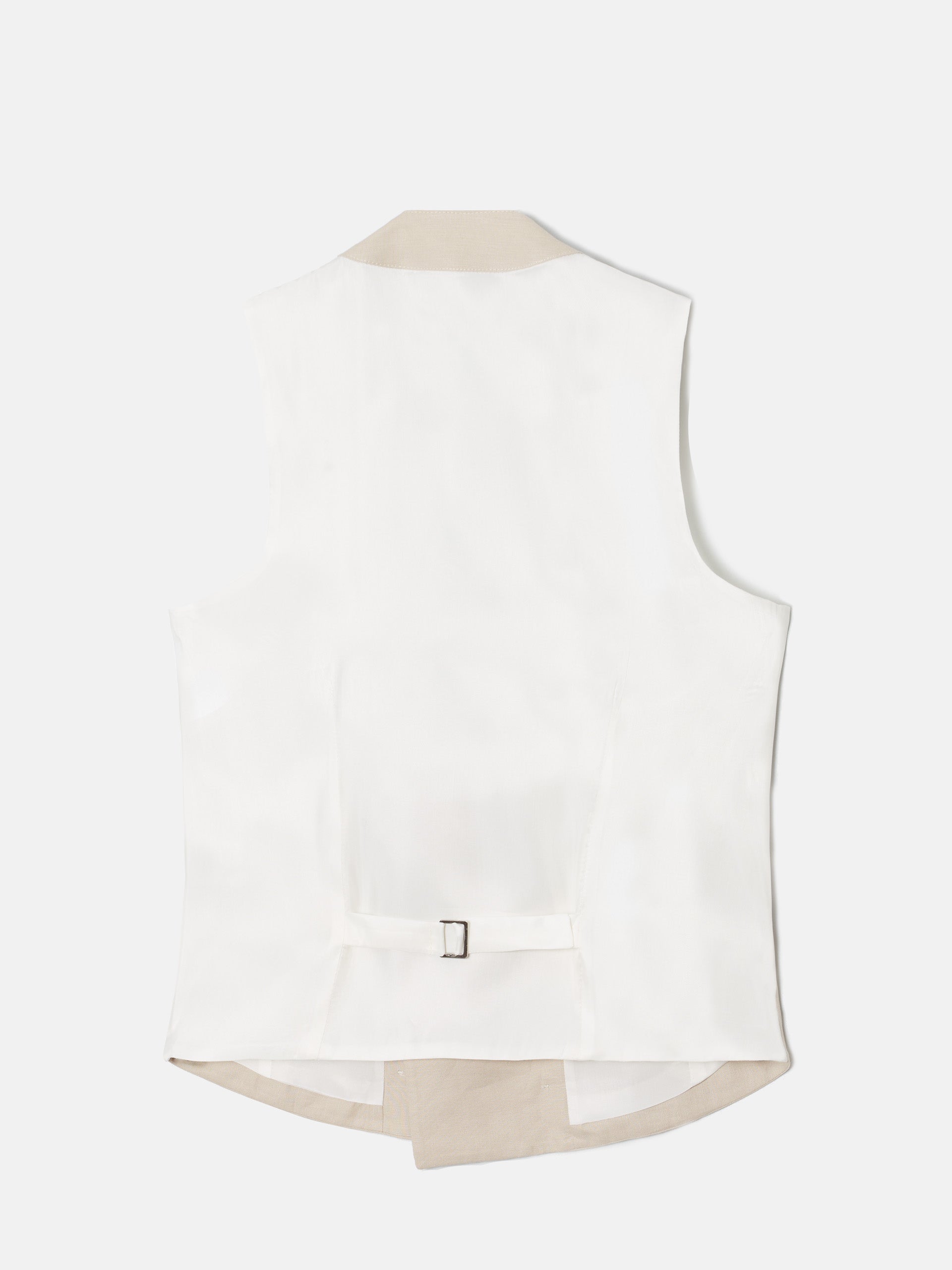 Colete chaque clássico cinzento pérola