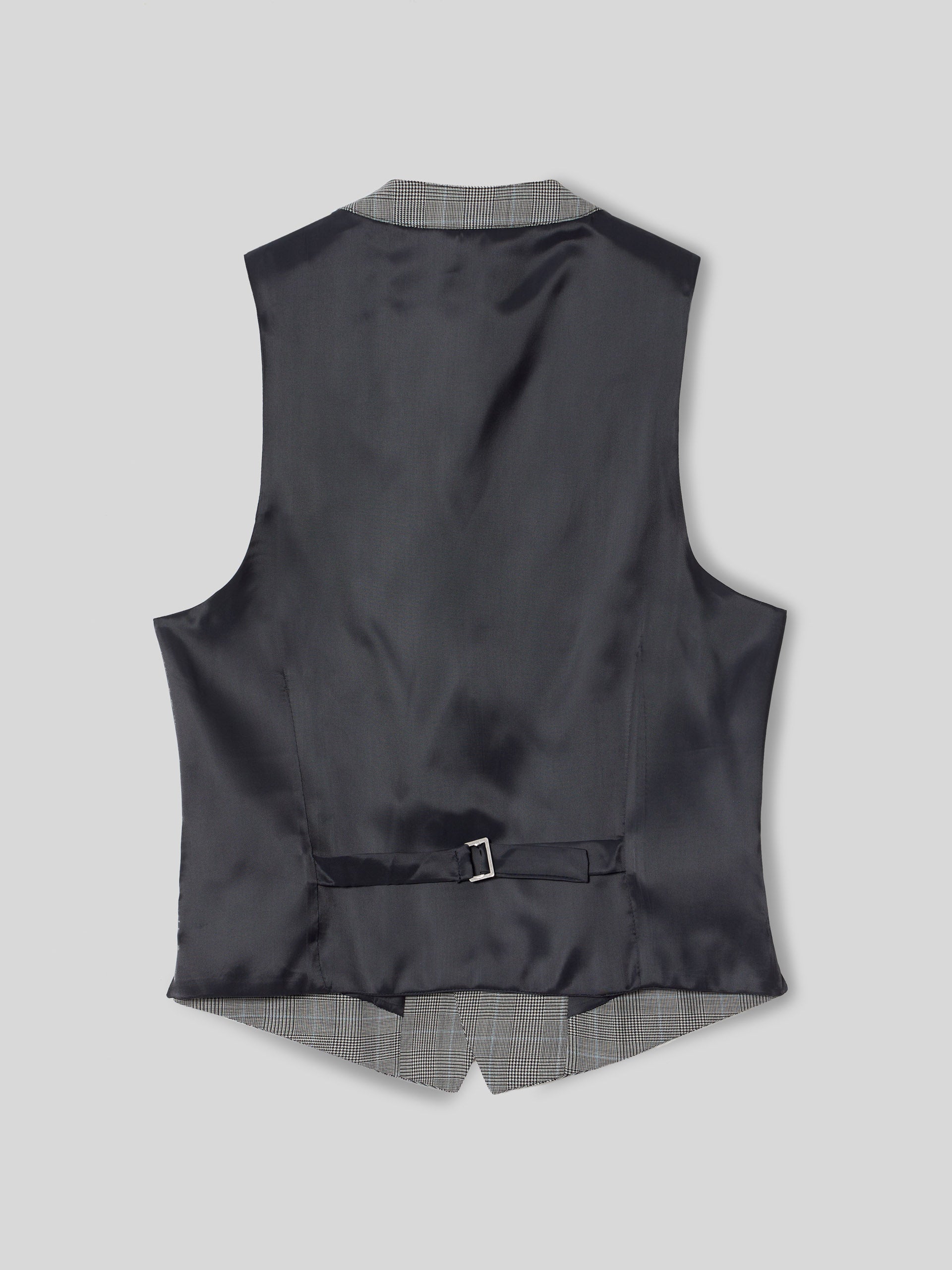 Chaleco chaque tailoring principe de gales gris