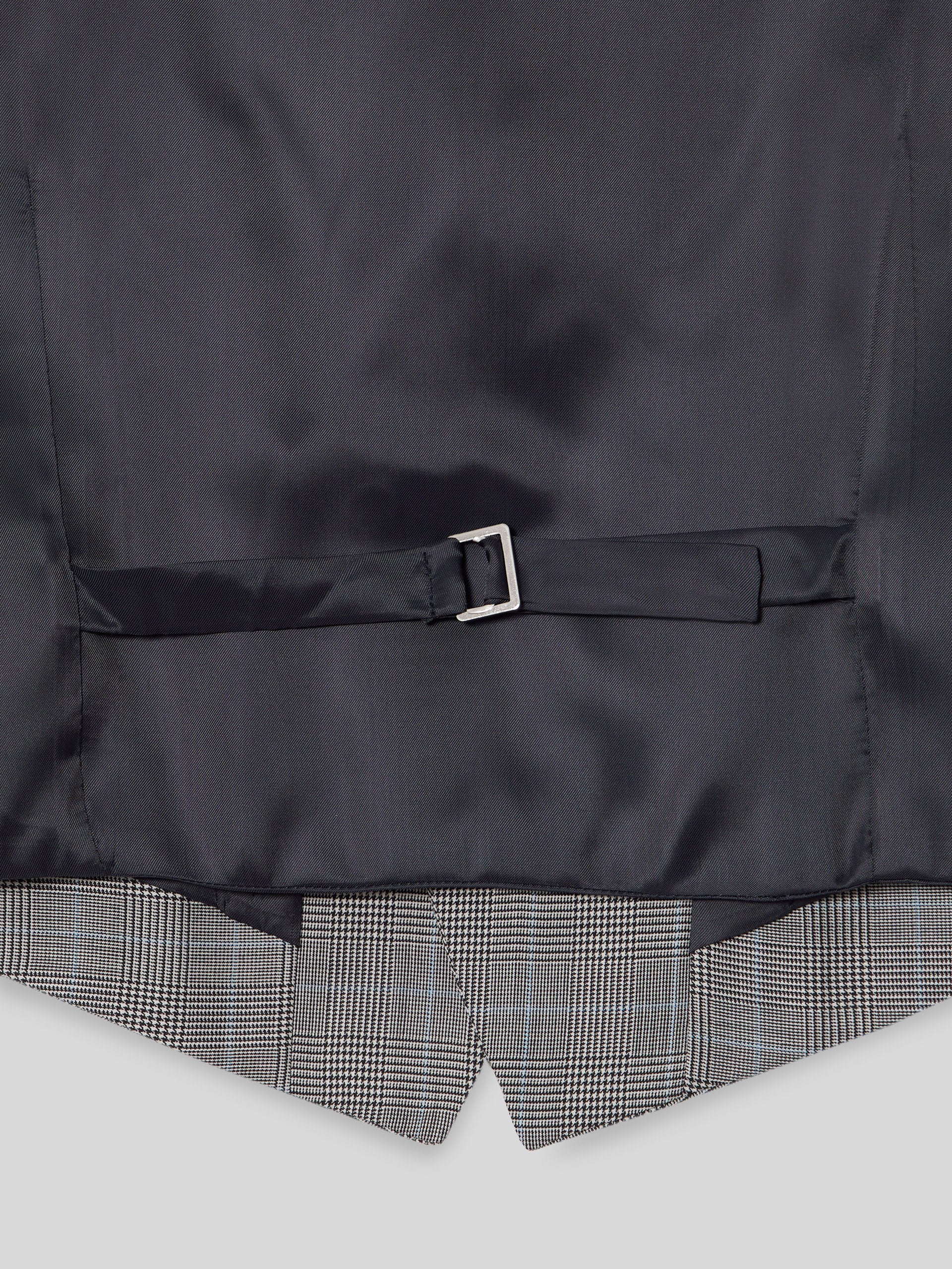 Chaleco chaque tailoring principe de gales gris