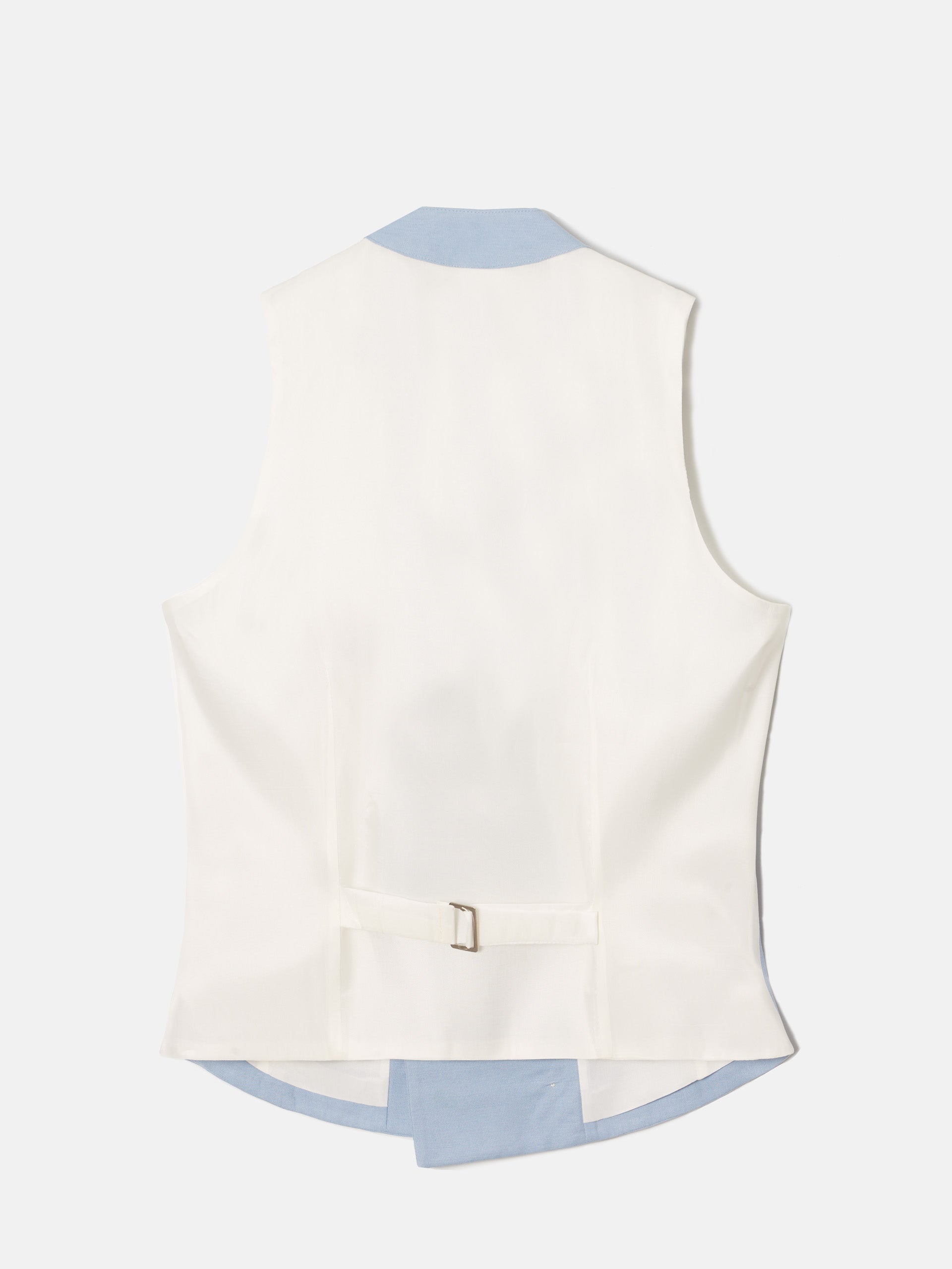 Classic collar stewardess jacket vest