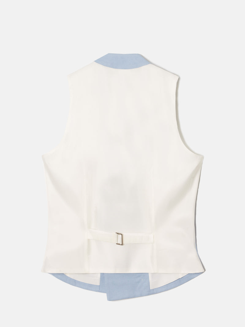 Classic collar stewardess vest