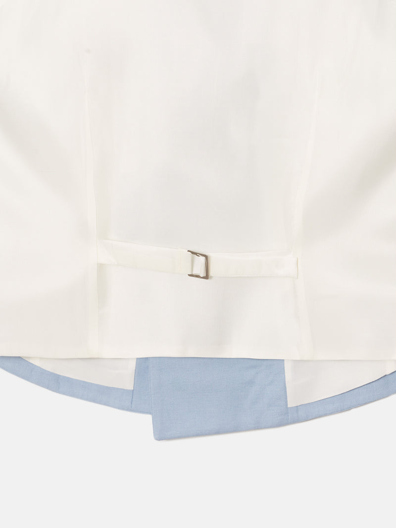 Classic collar stewardess vest
