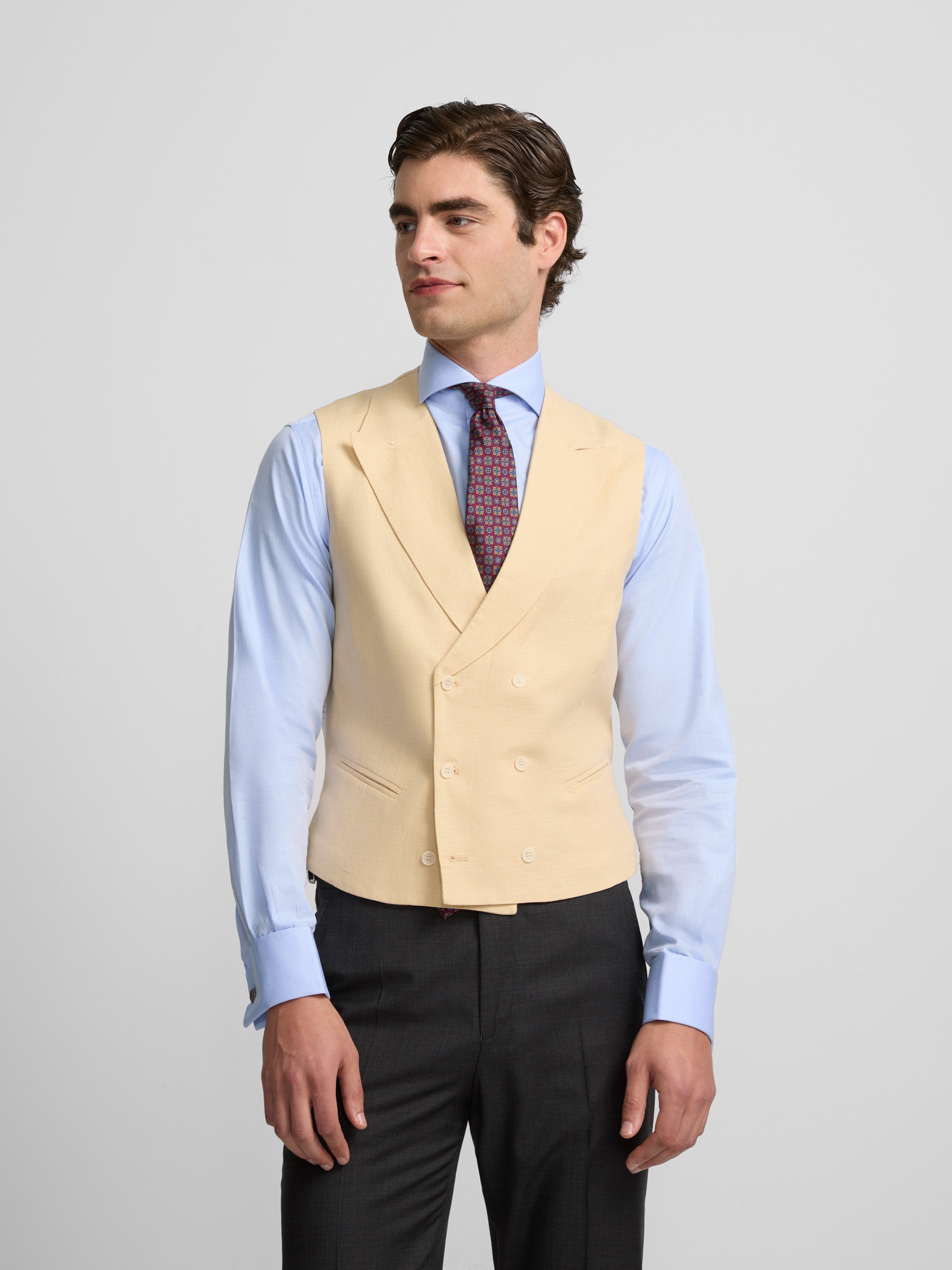 Camel classic jacket vest