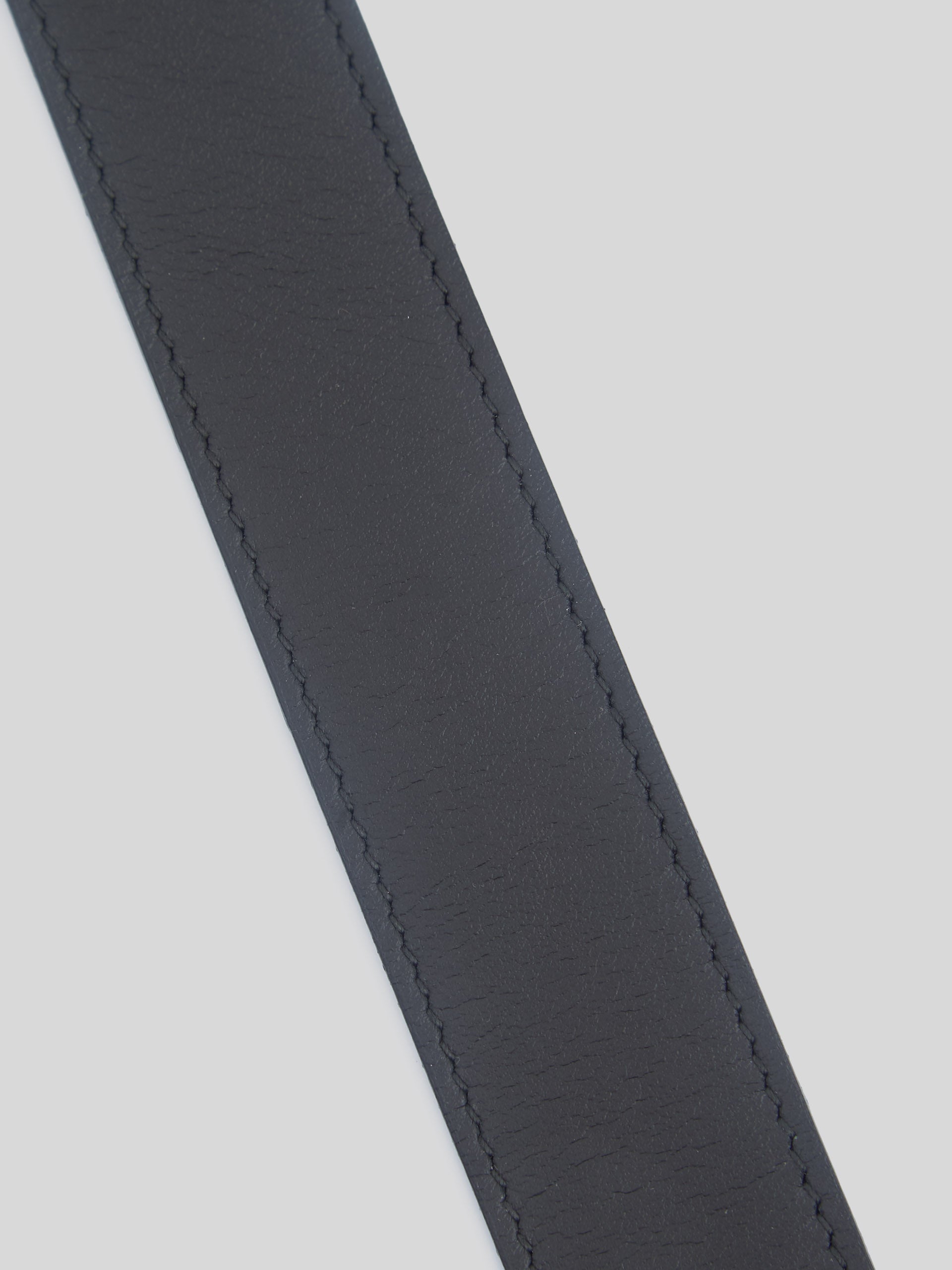 Cinturon raqueta piel negro