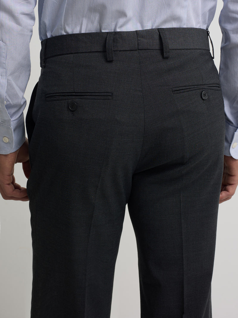 Pantalon vestir classic gris marengo