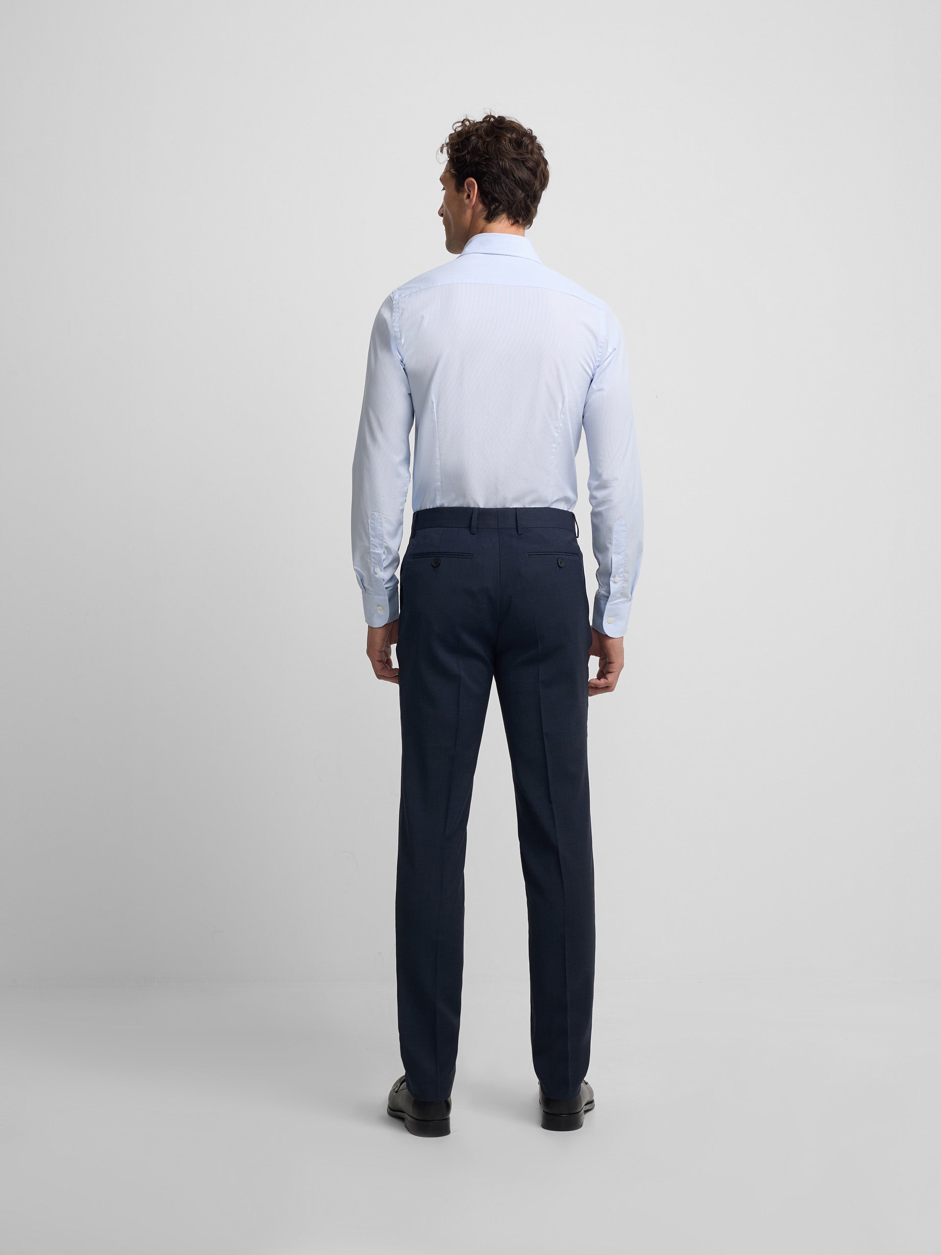 Classic medium blue dress pants
