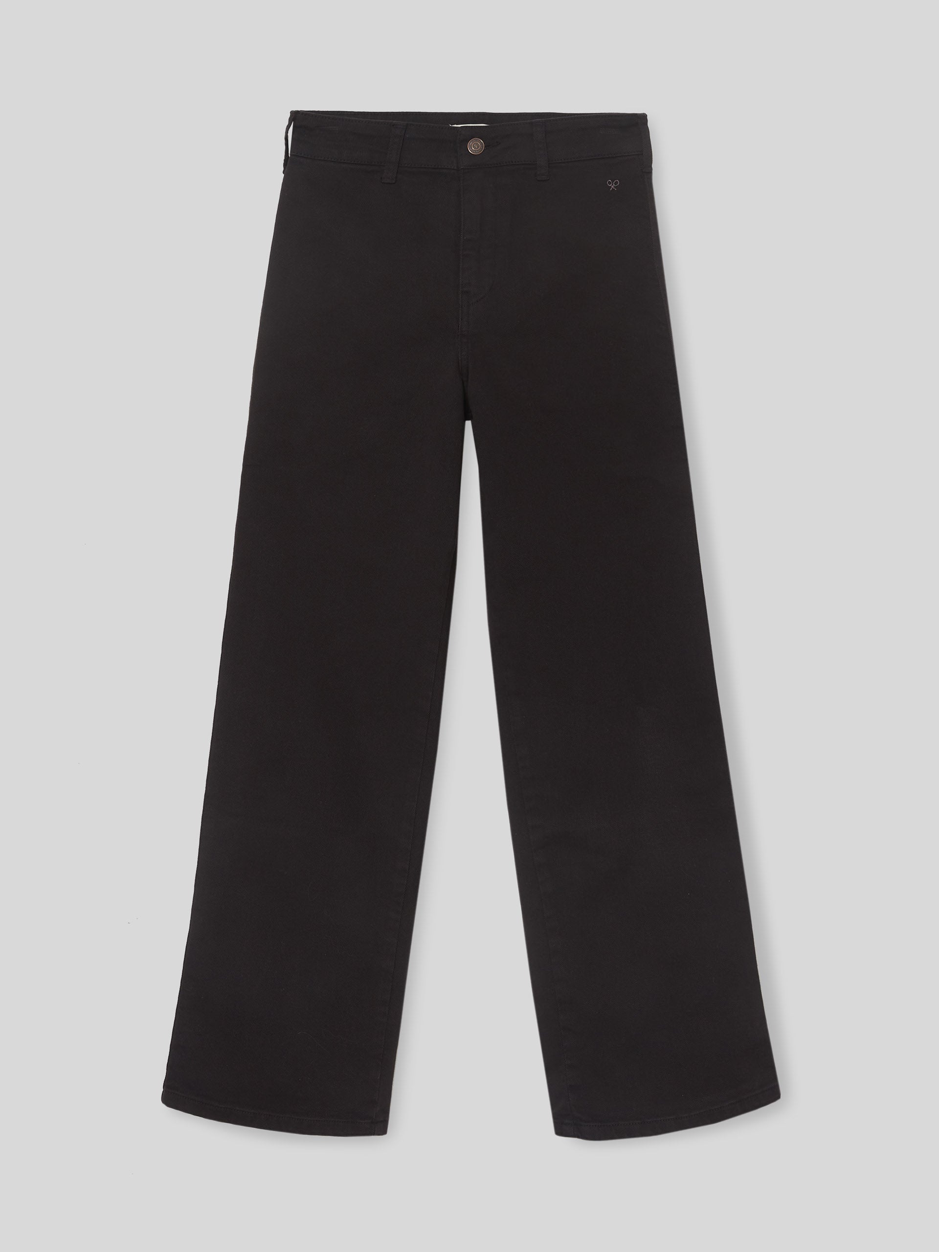 Pantalon culotte negro
