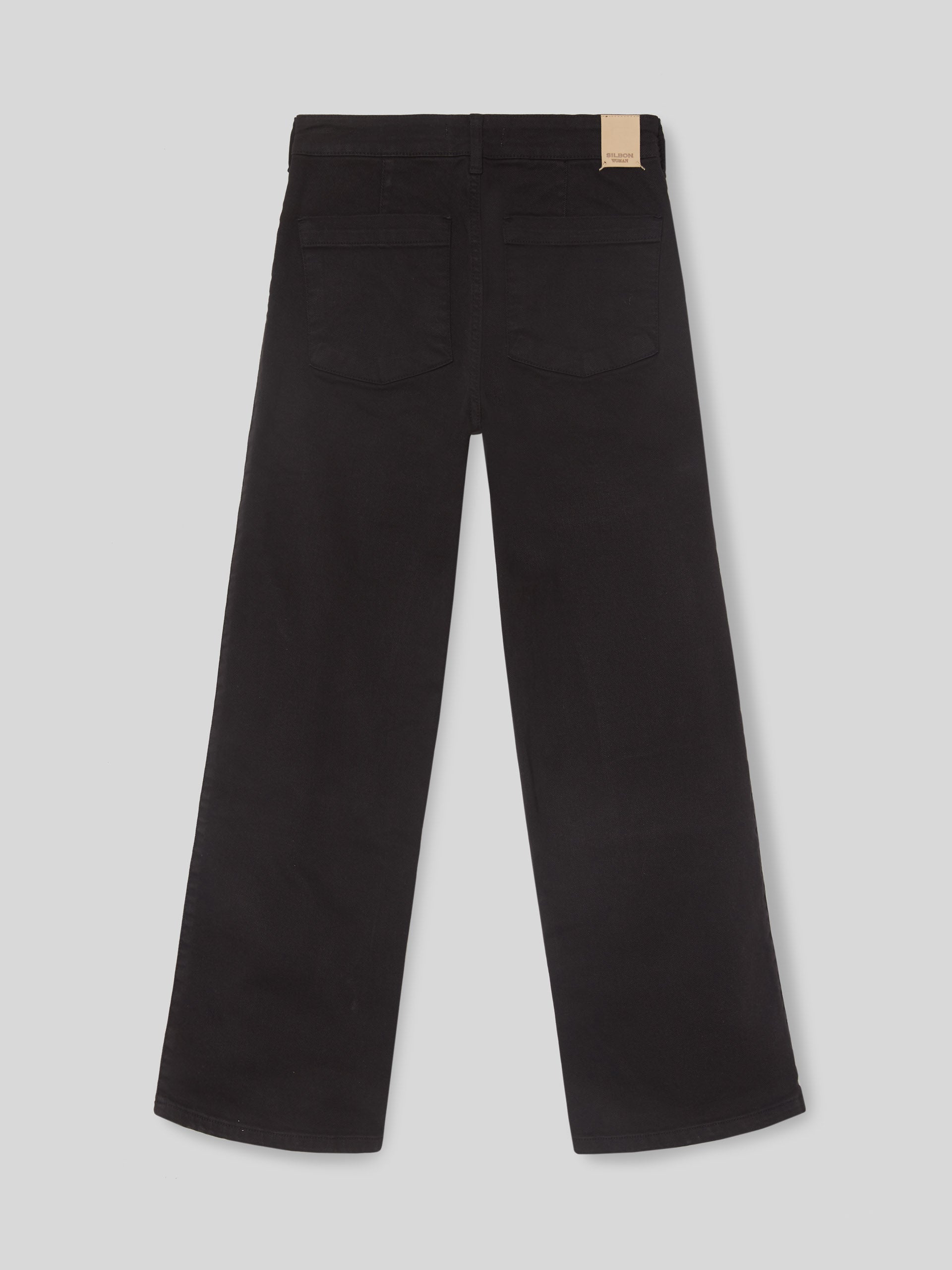 Pantalon culotte negro