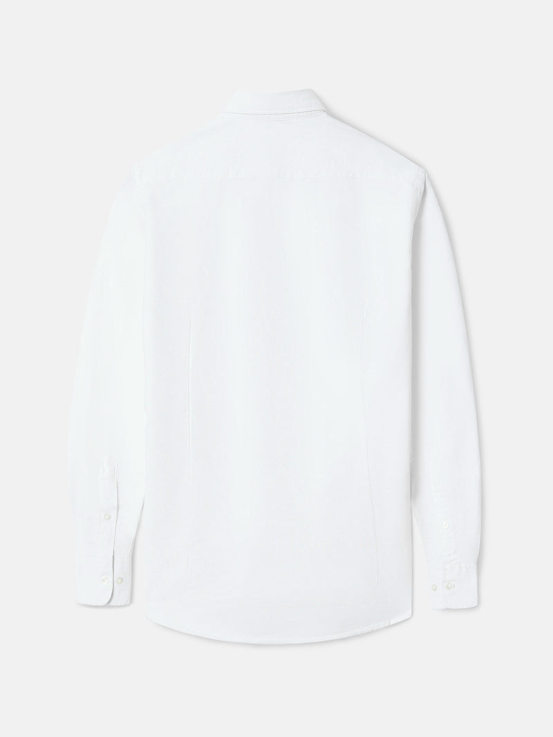 Camisa sport oxford branca