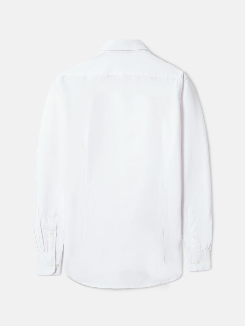 Chemise sport oxford cutaway blanche
