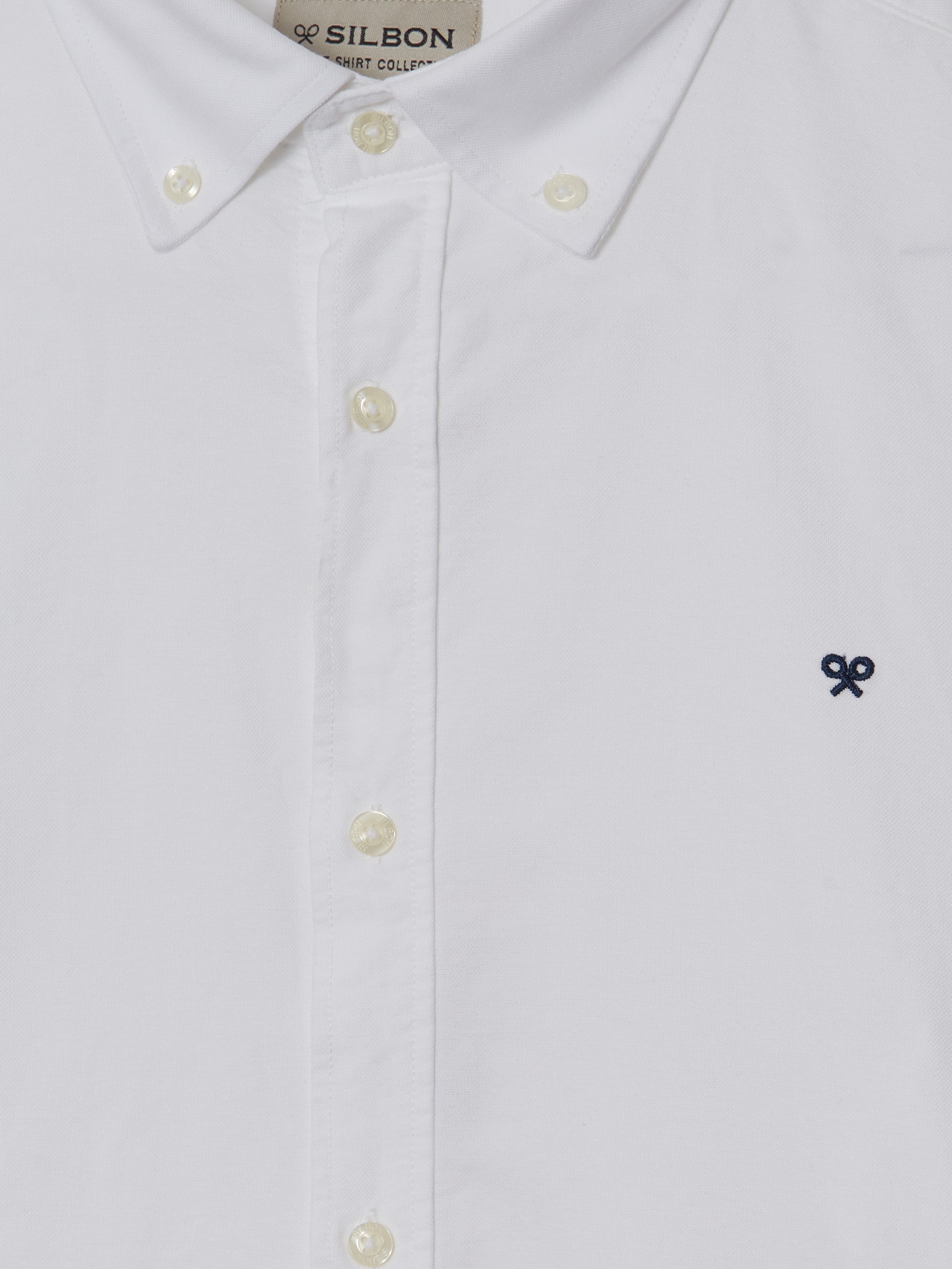 Camisa sport oxford regular fit blanca