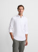 Polera sport oxford blanca