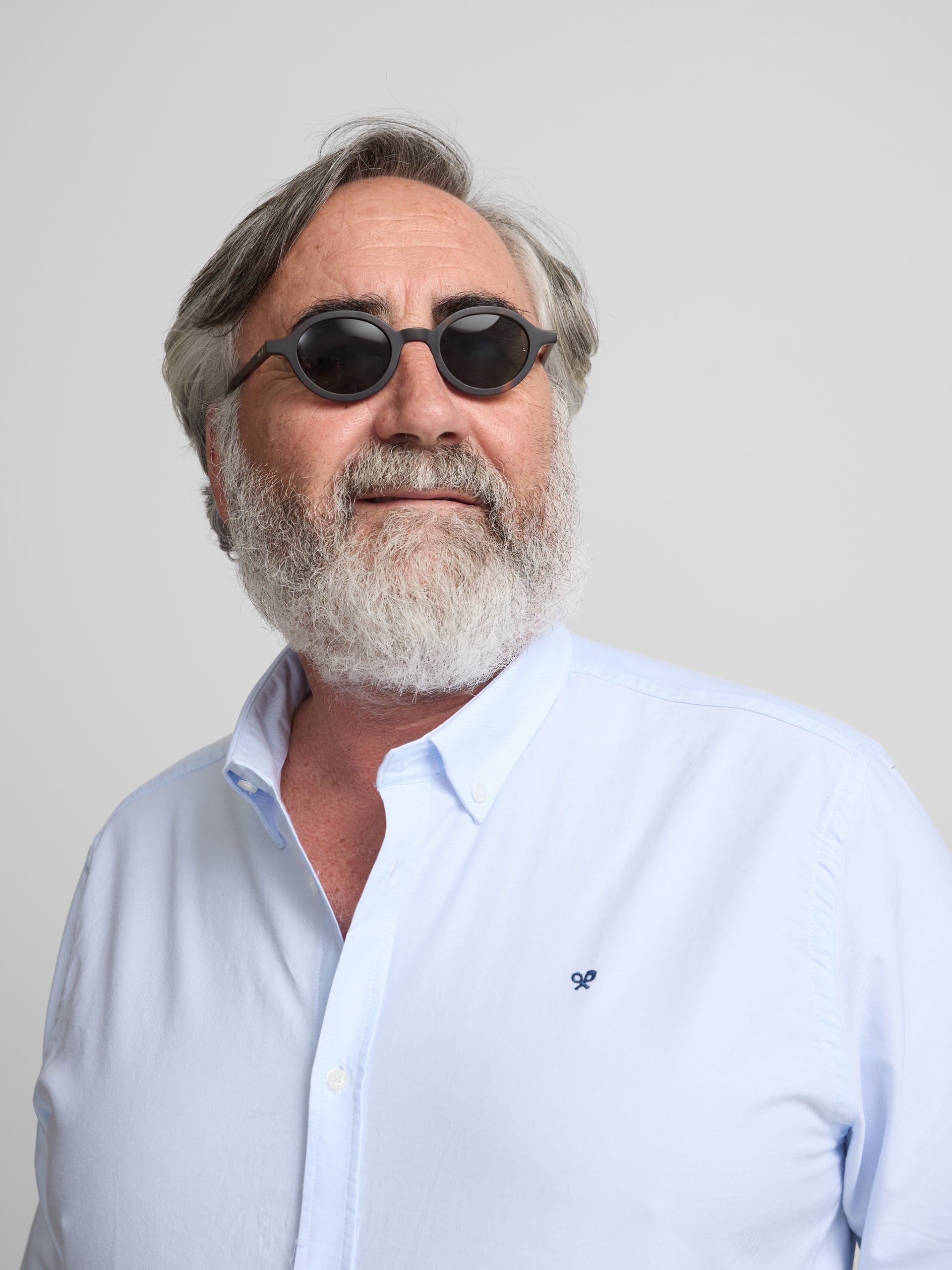 Chemise sport oxford coupe régulière bleu ciel