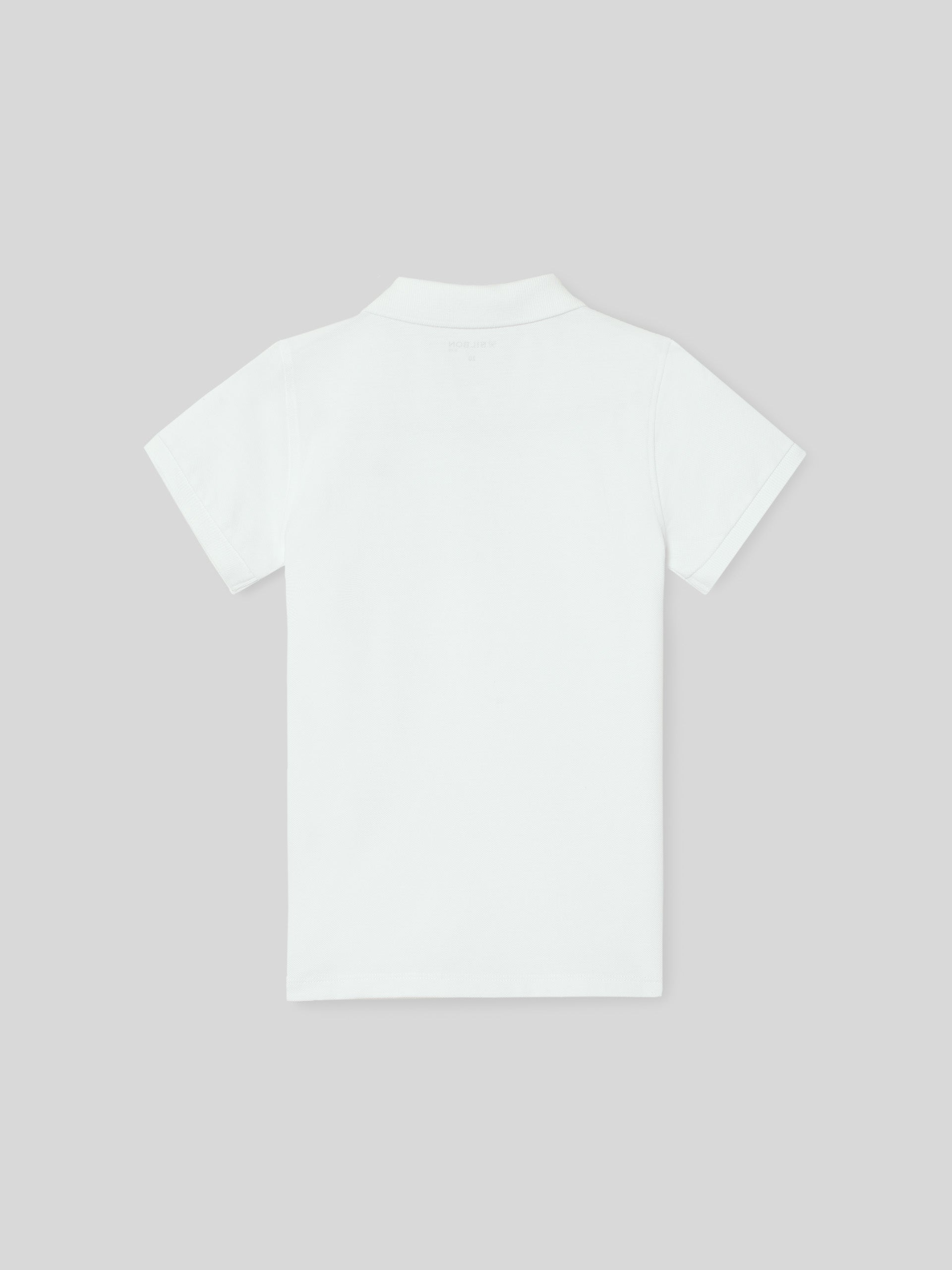 Polo kids clasico miniraqueta blanco