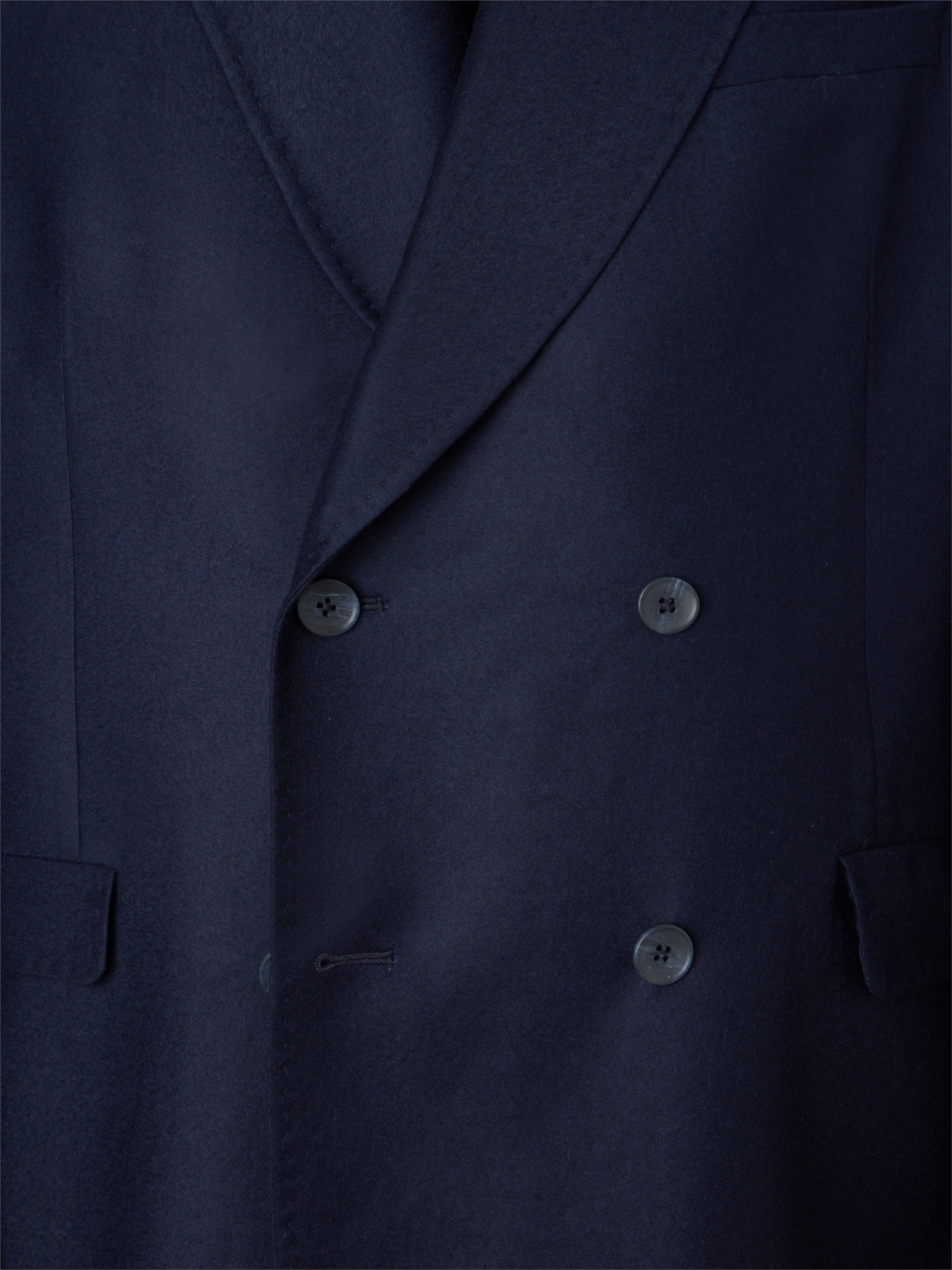 Blazer cruzado azul-marinho