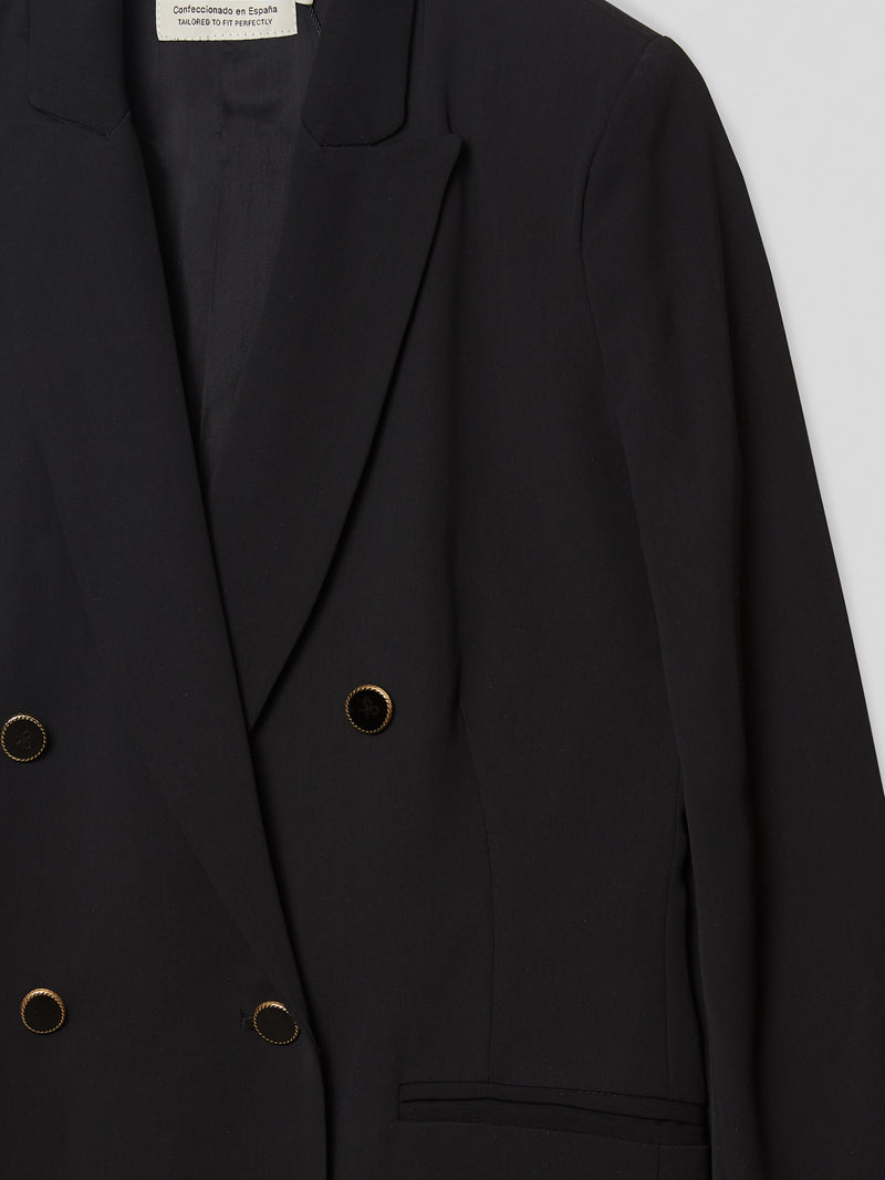 Veste blazer femme classique noire