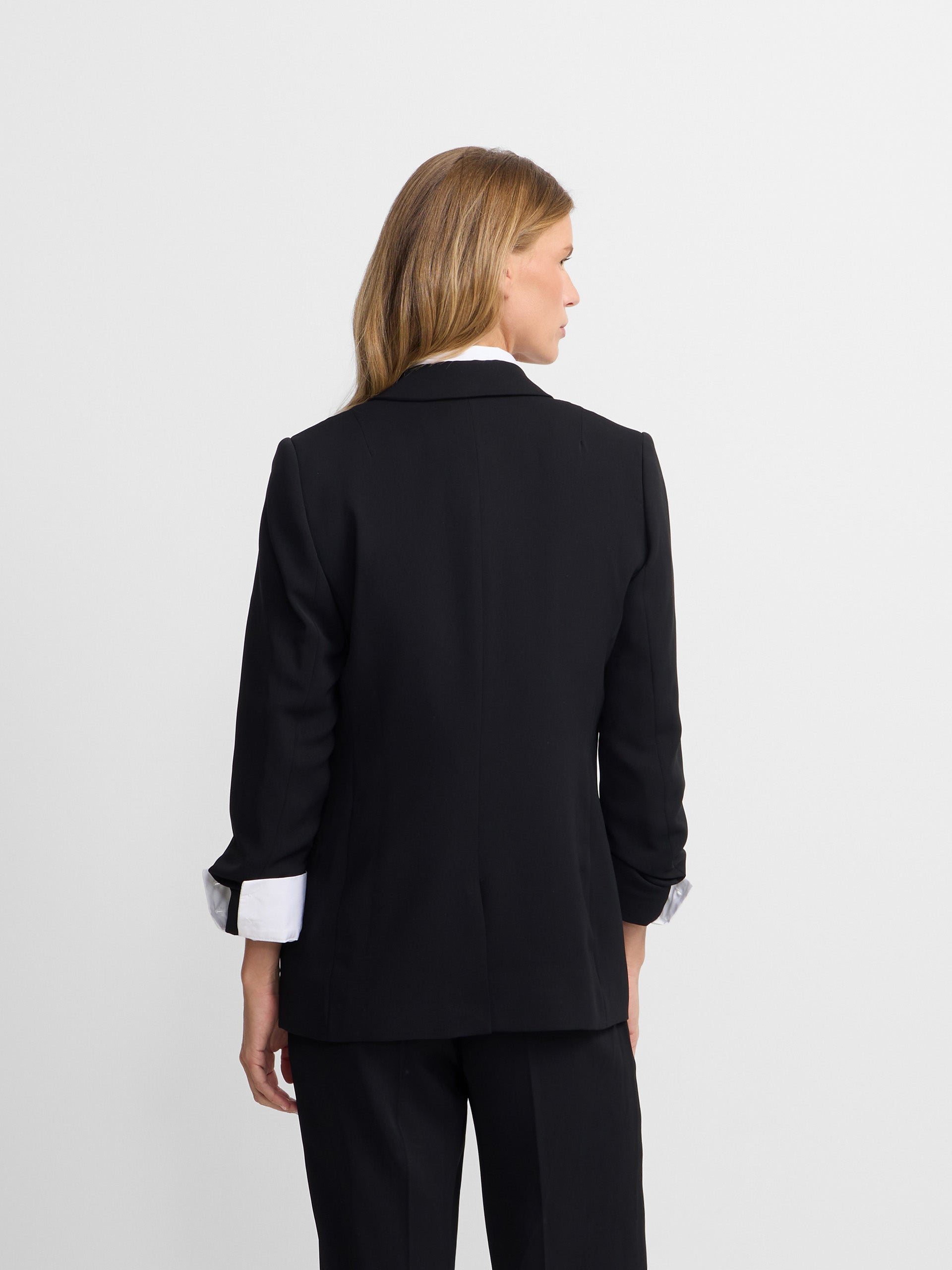 Classic black woman blazer