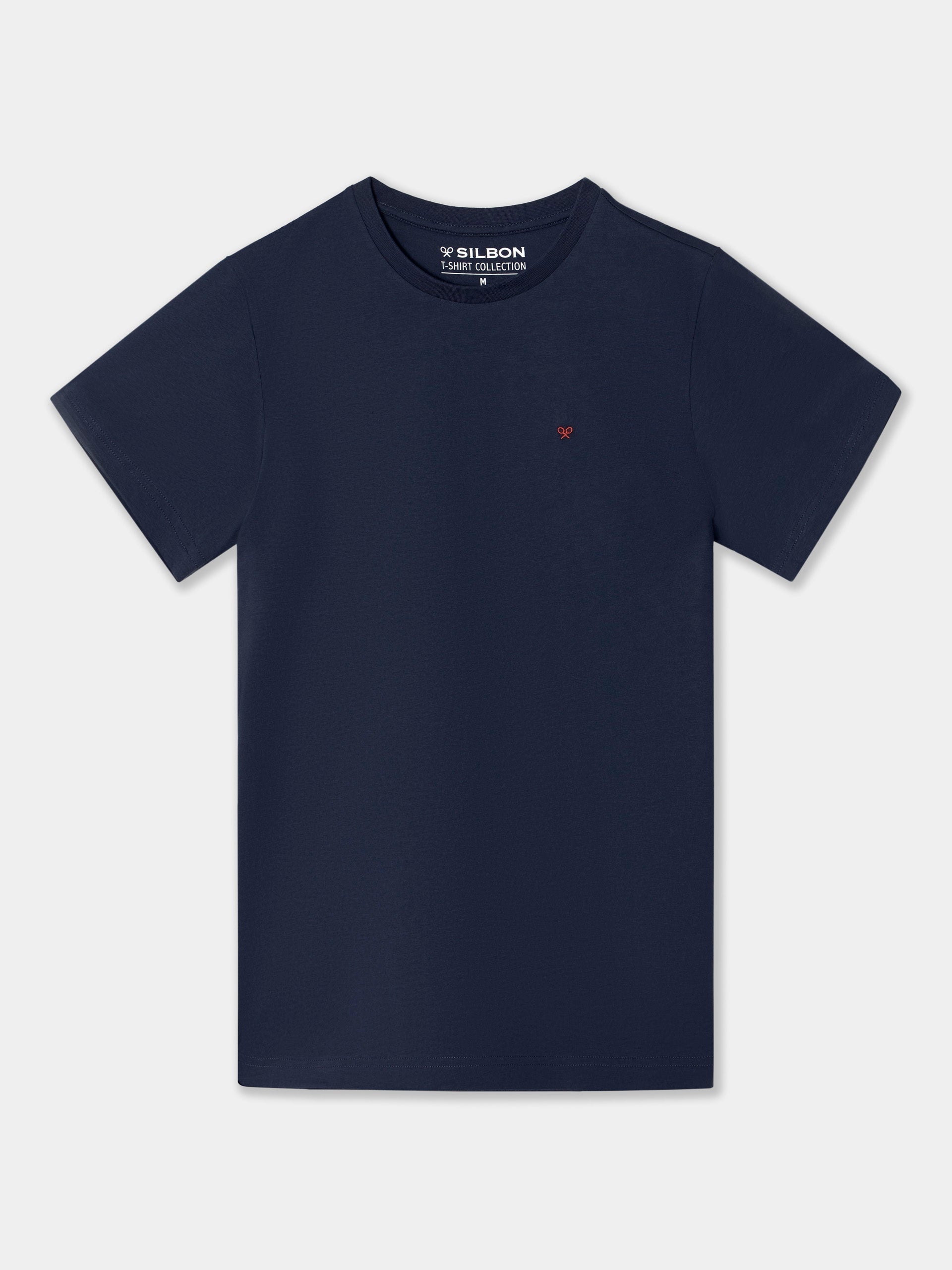 T-shirt Silbon minilogo bleu marine