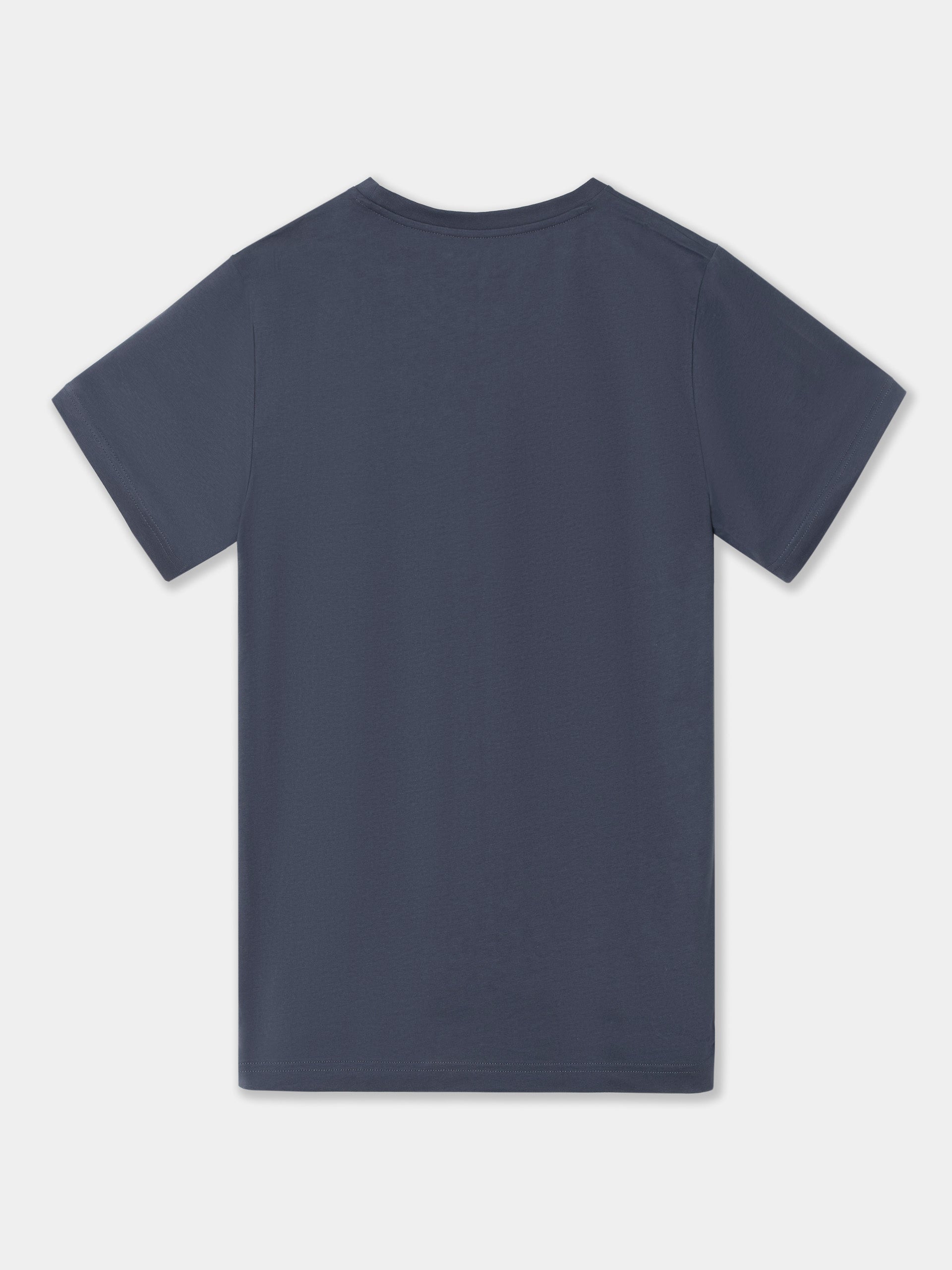 T-shirt bleu marine mini logo Silbon