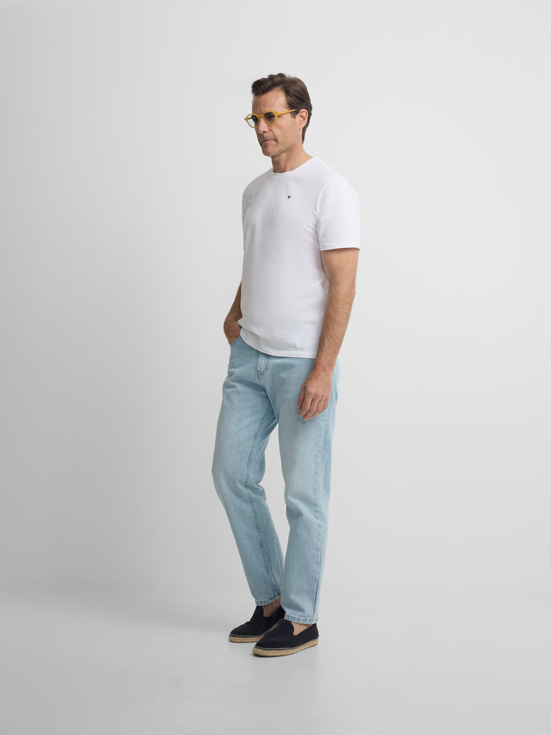 Camiseta Silbon minilogo branco