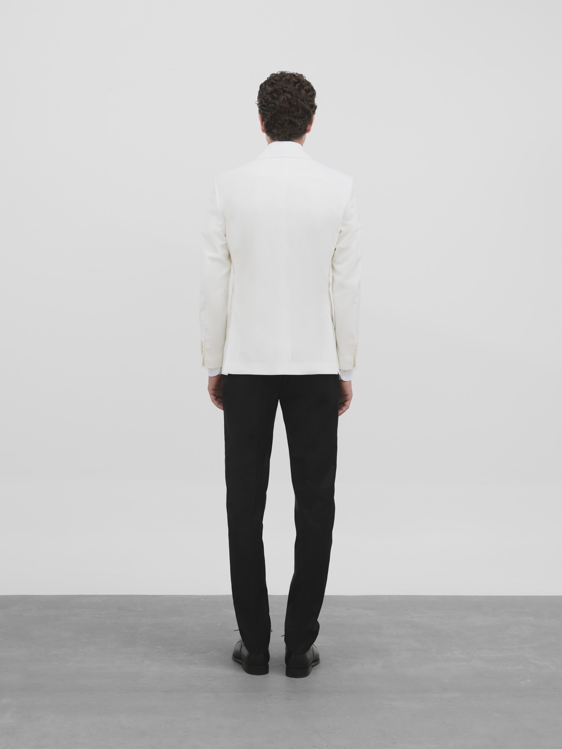 Blazer smoking branco Silbon