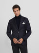 Classic navy stretch blazer