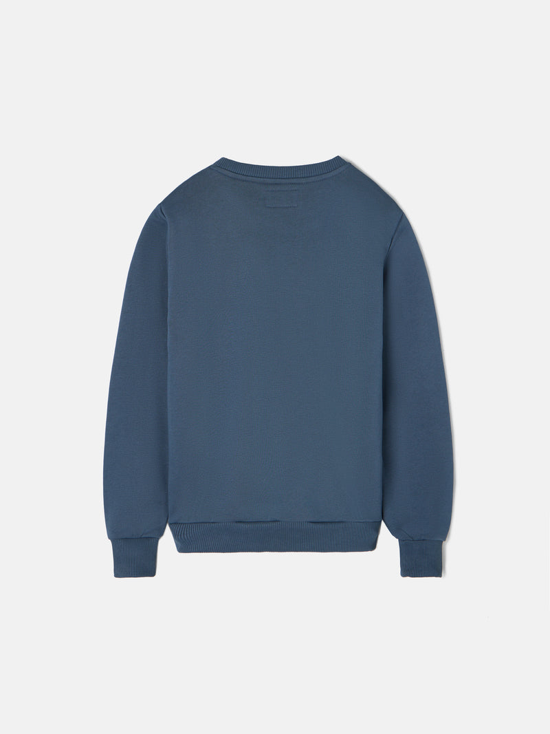 Sudadera kids raqueta media azul marino