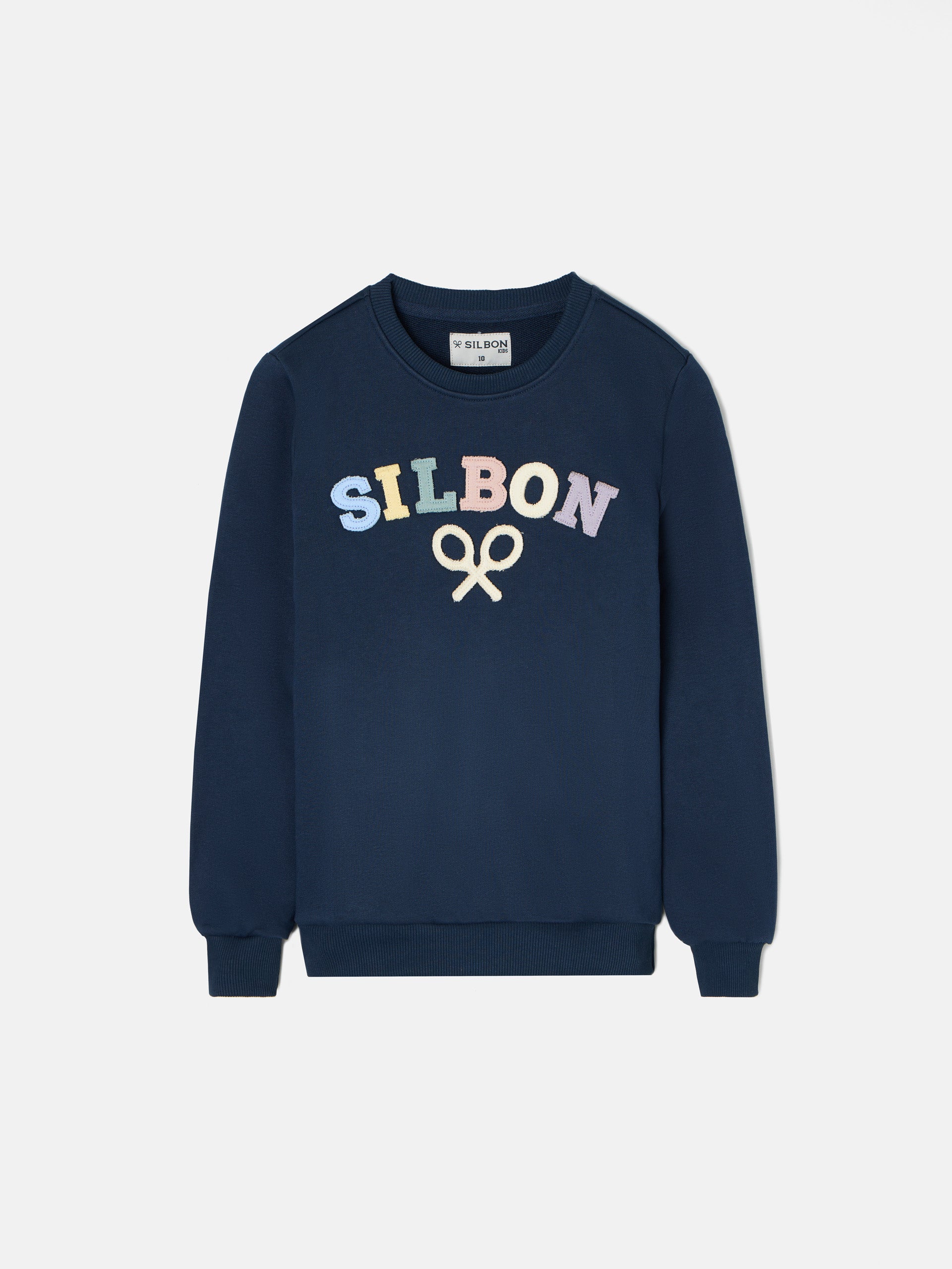 Sweatshirt kids raquete meia multicolor